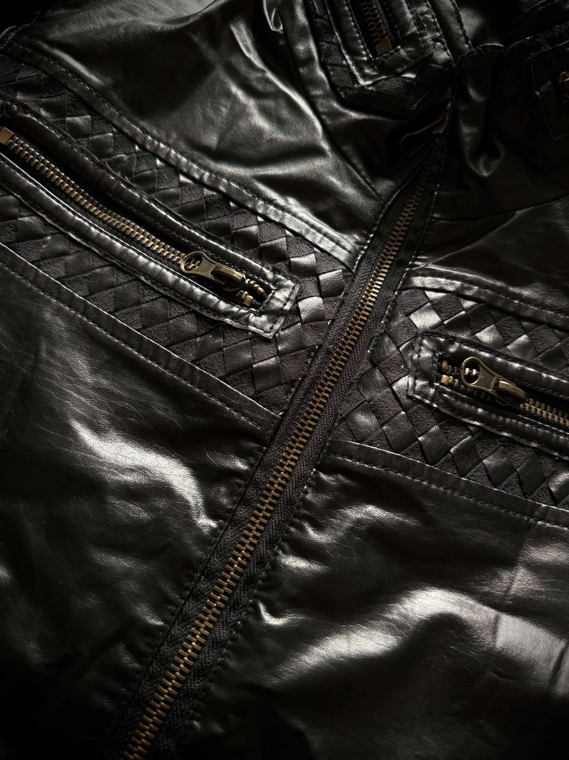 Growth in the attic mosaik rider jacket