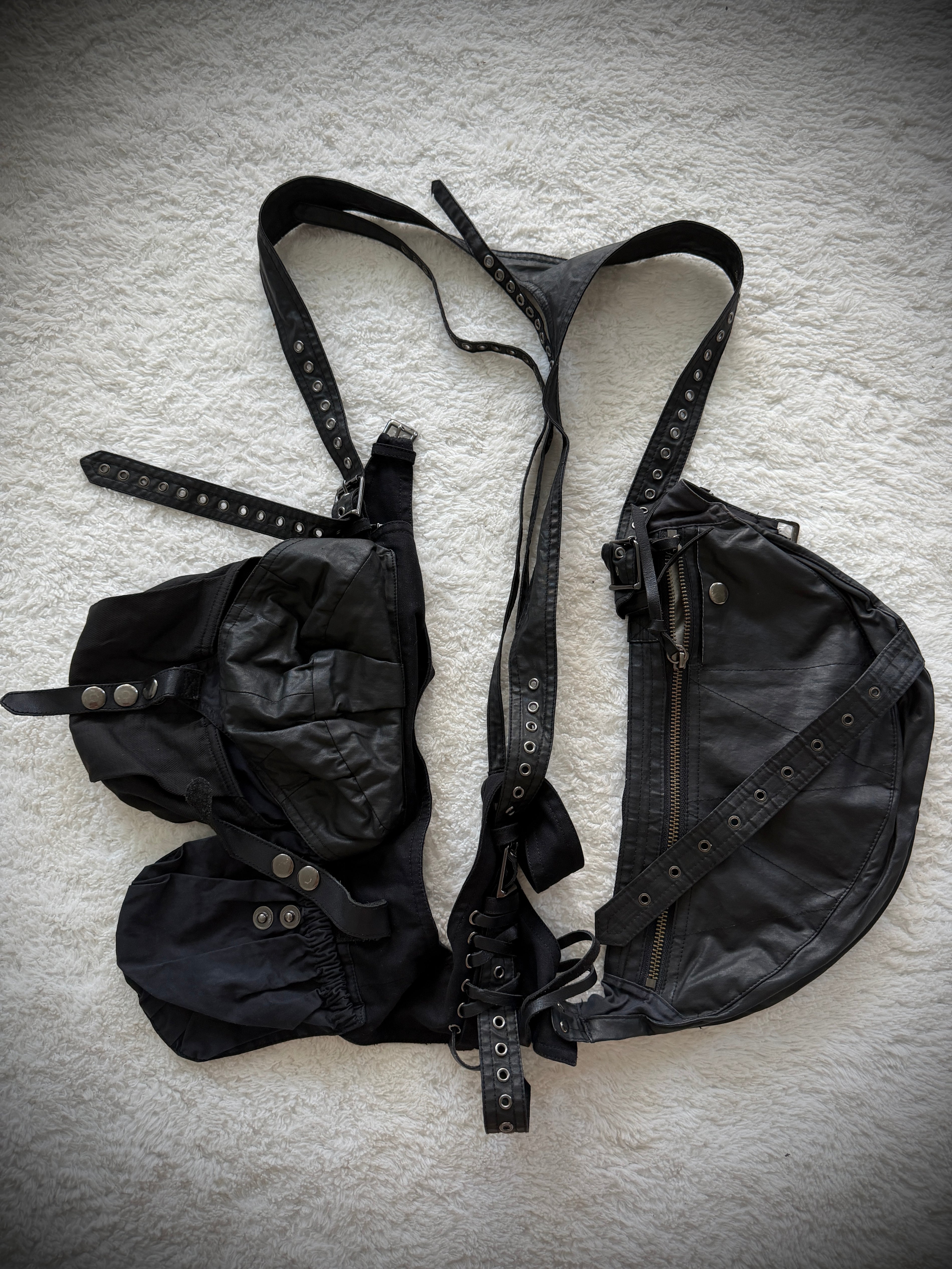 Buffalo Bob Waxed Triangle Holster Multi Bag