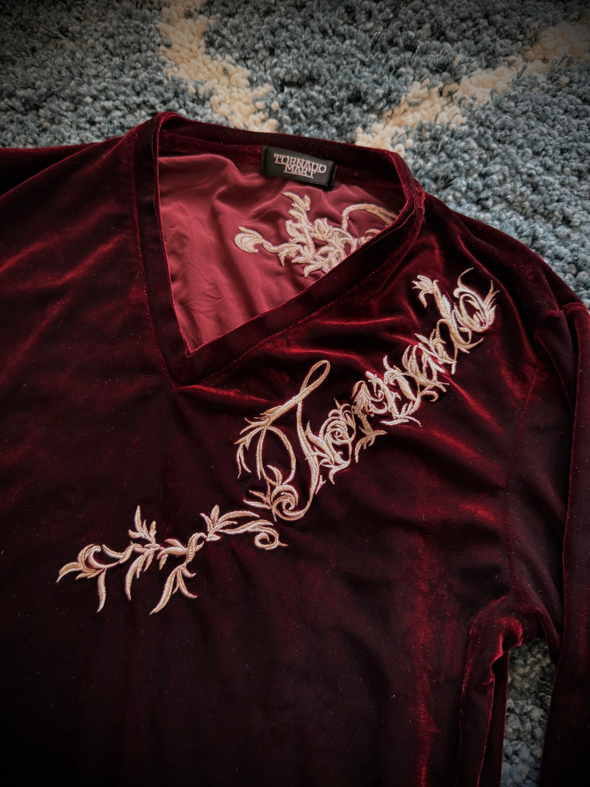 Tornado Mart Tribal Velour Longsleeve