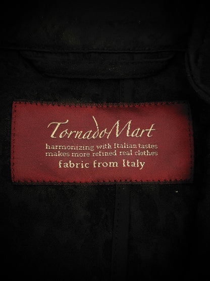 Tornado Mart Italy Line Leopard Coated Jacket