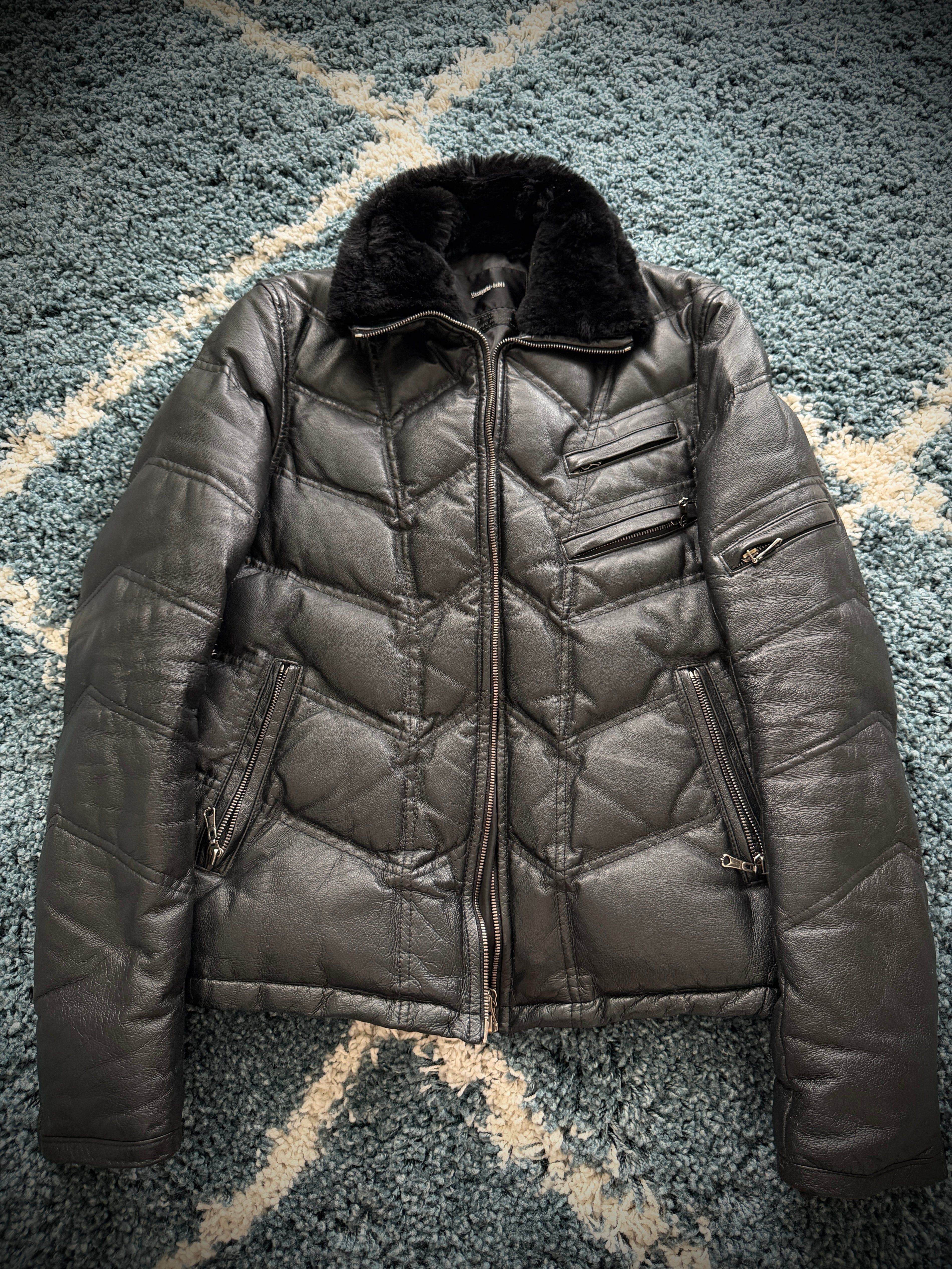 Yasuyuki Ishii x Jack Rose Fur Puffer Jacket