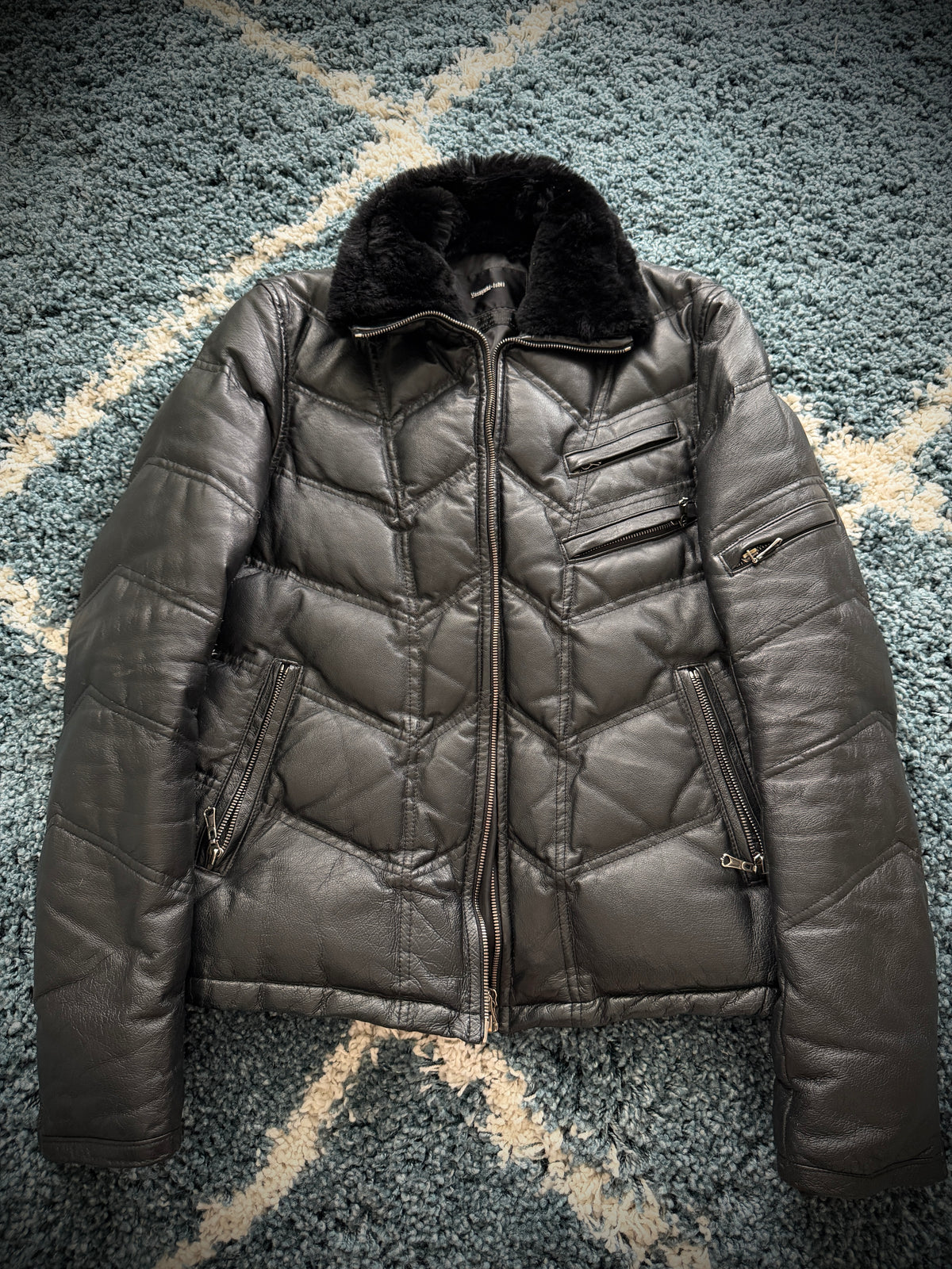 Yasuyuki Ishii x Jack Rose Fur Puffer Jacket