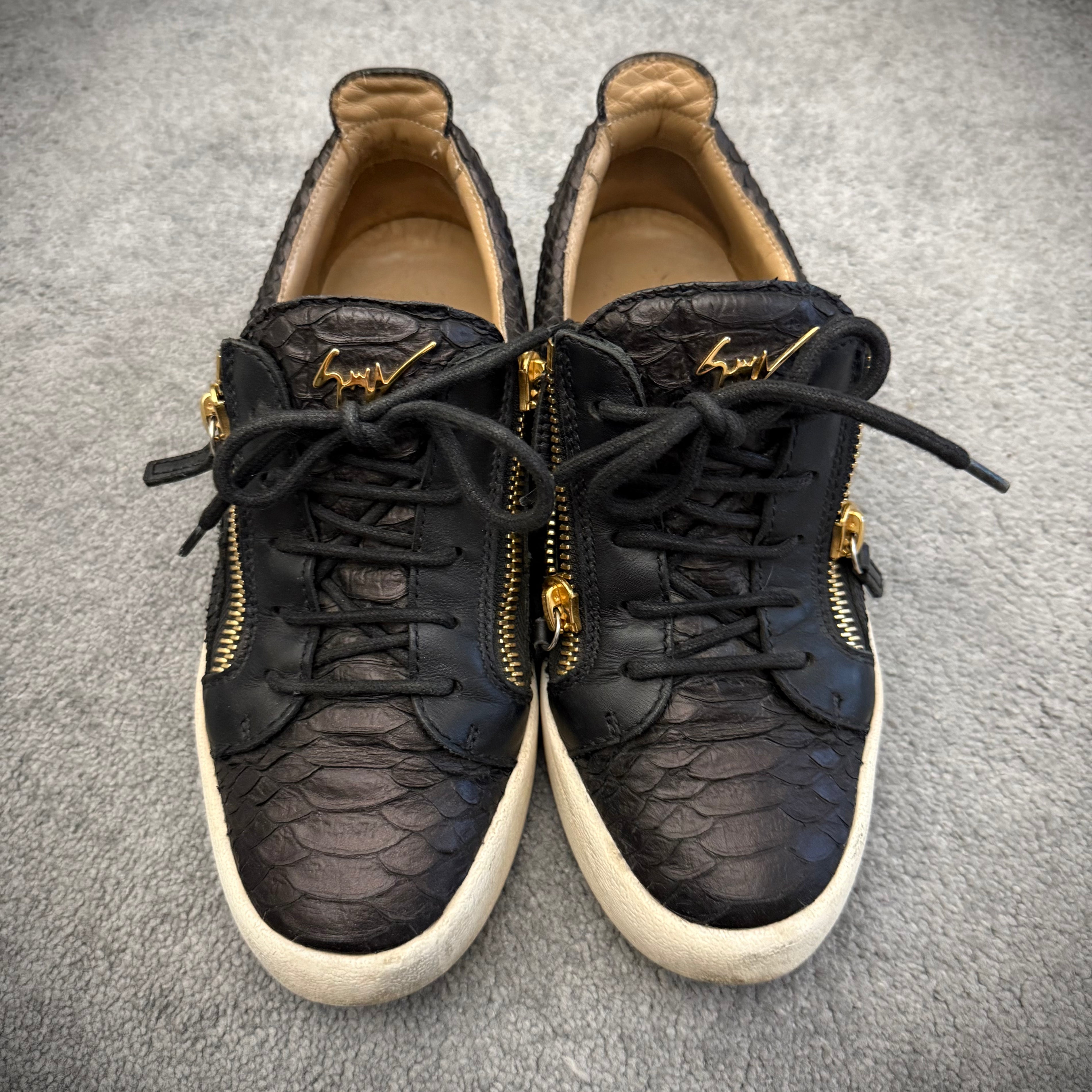 Giuseppe Zanotti Snakeskin sneaker