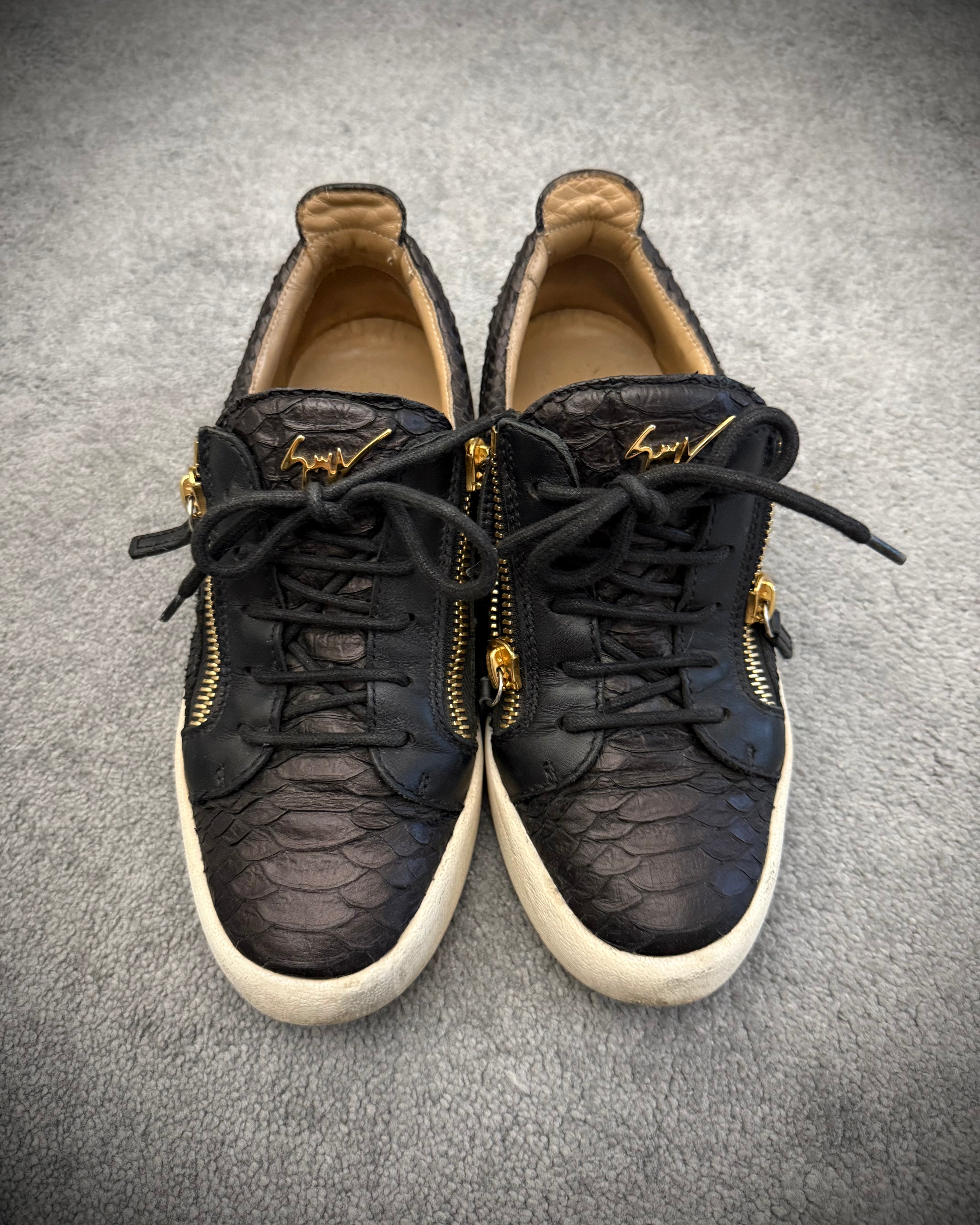 Giuseppe Zanotti Snakeskin sneaker