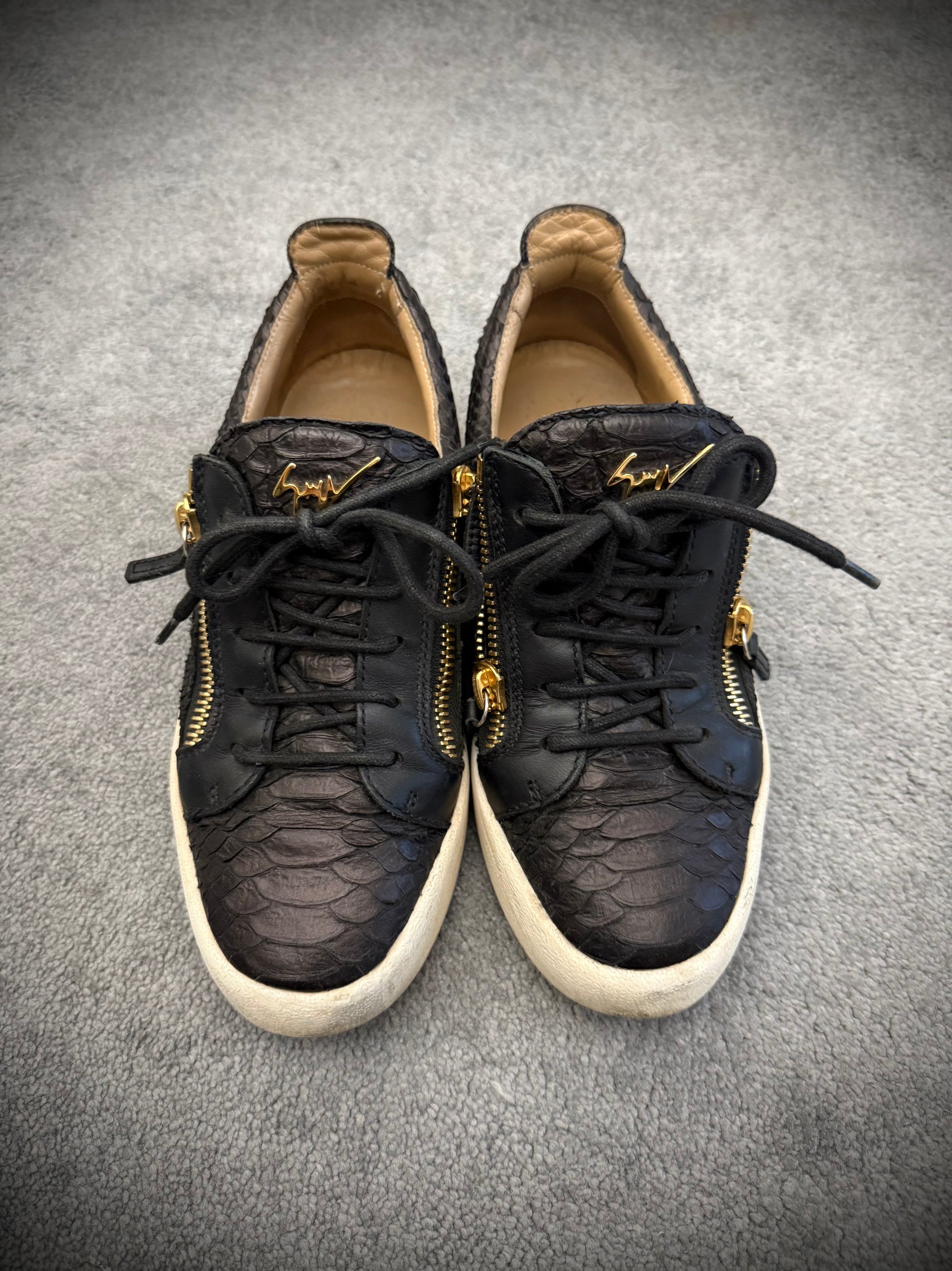 Giuseppe Zanotti Snakeskin sneaker