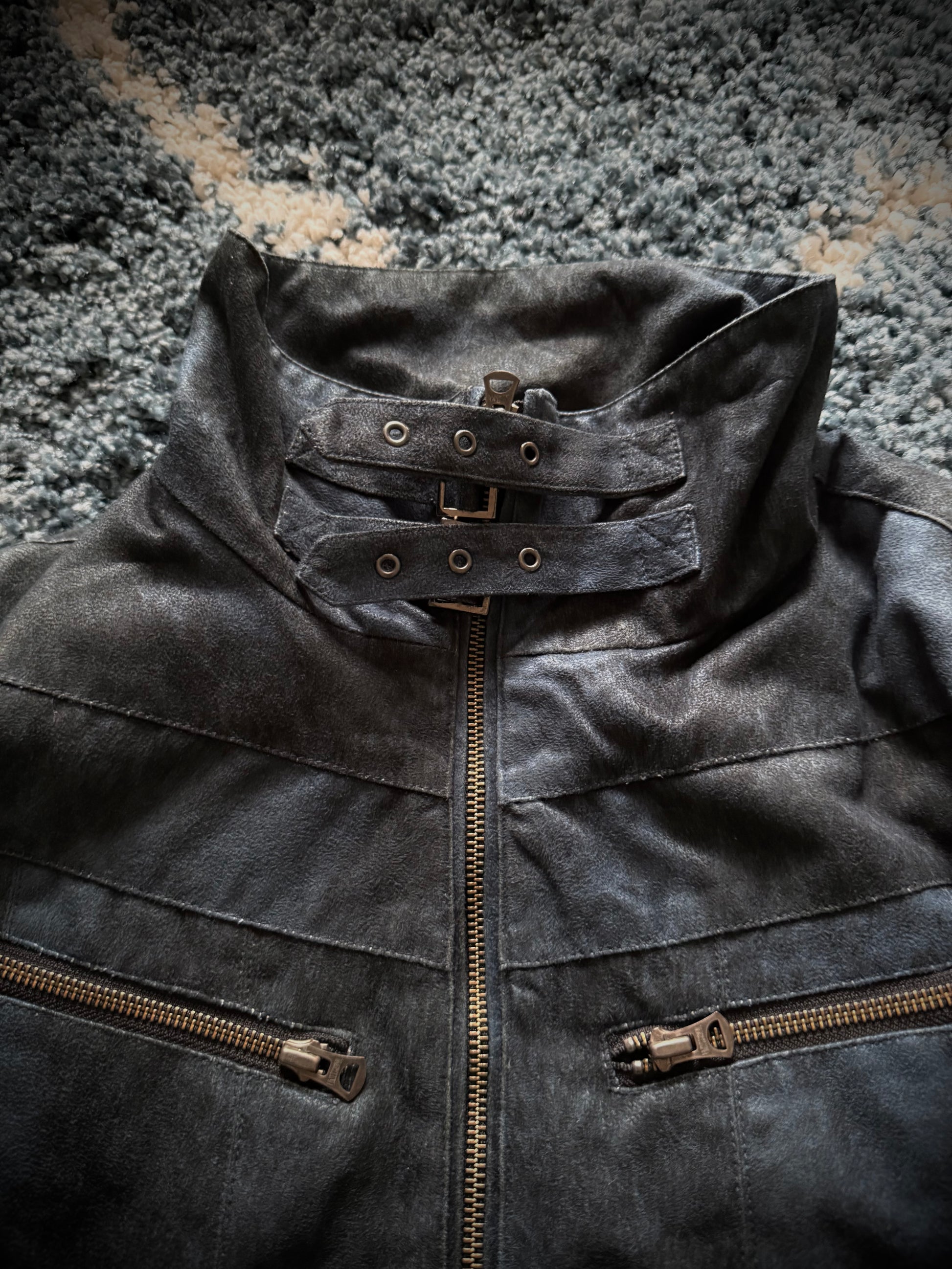 Tornado Mart Suede Bondadge Jacket