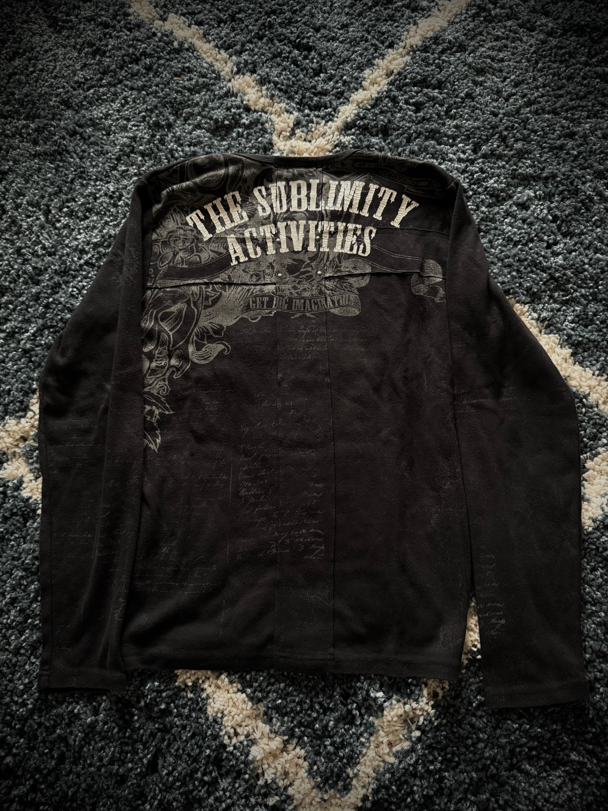 In the attic crazy poem tribal backcross longsleeve
