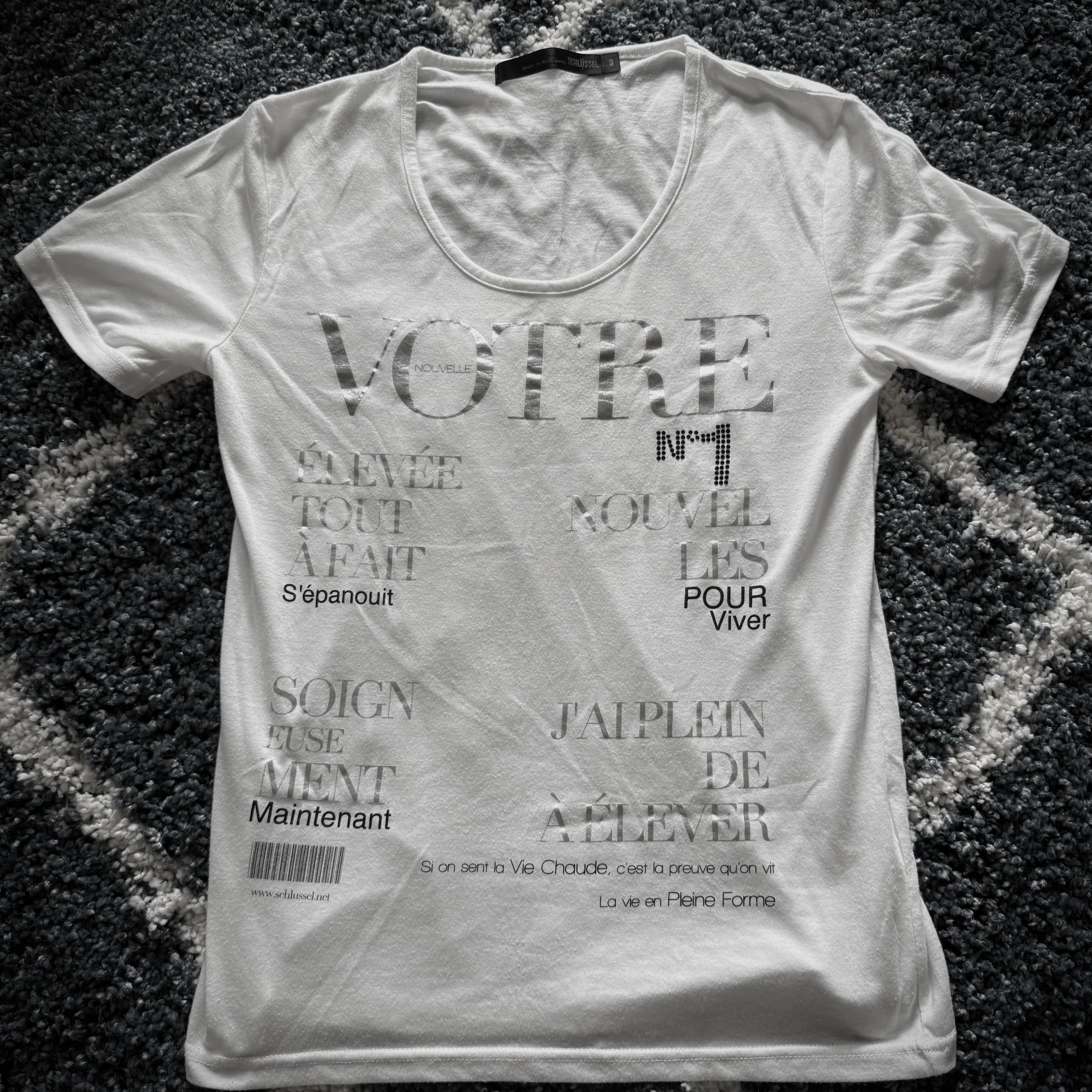 Schlussel nouvelle votre shirt