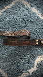 KMRII OG SNAKE & CROC BELT