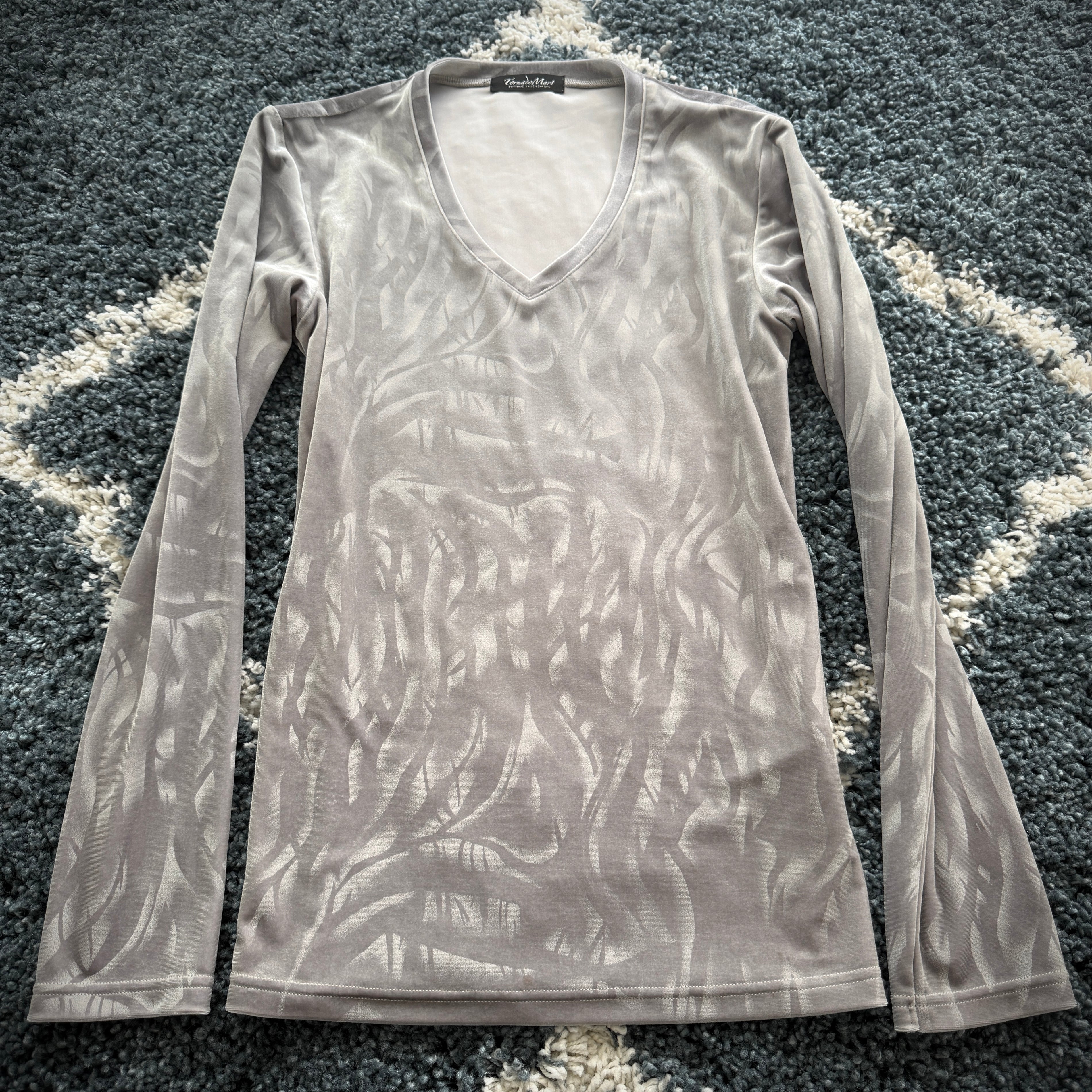 Tornado Mart Tribal Velour Longsleeve