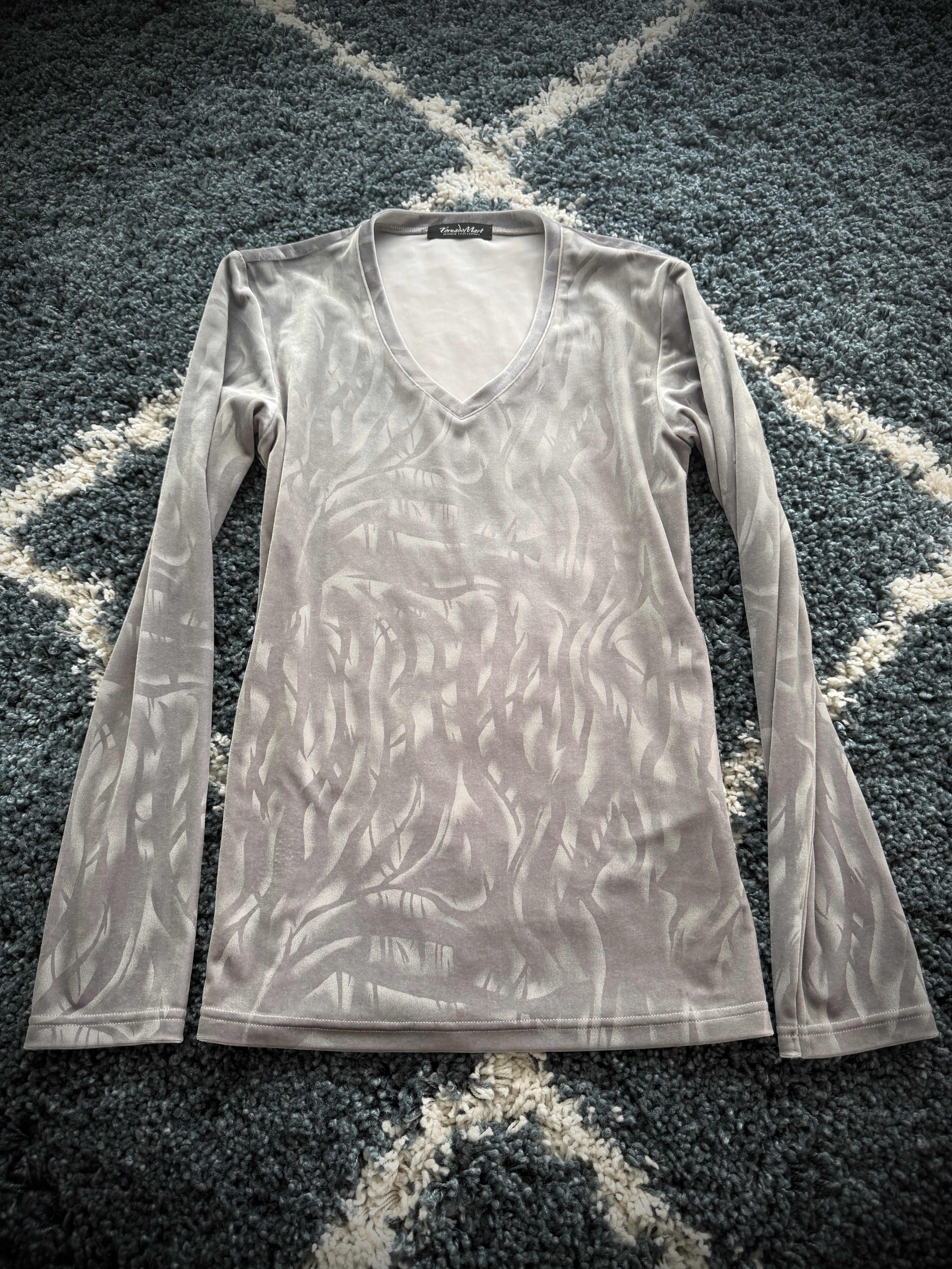 Tornado Mart Tribal Velour Longsleeve