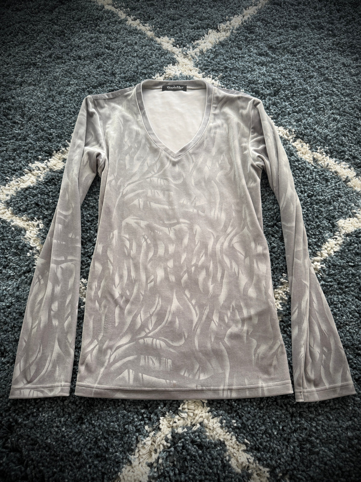Tornado Mart Tribal Velour Longsleeve