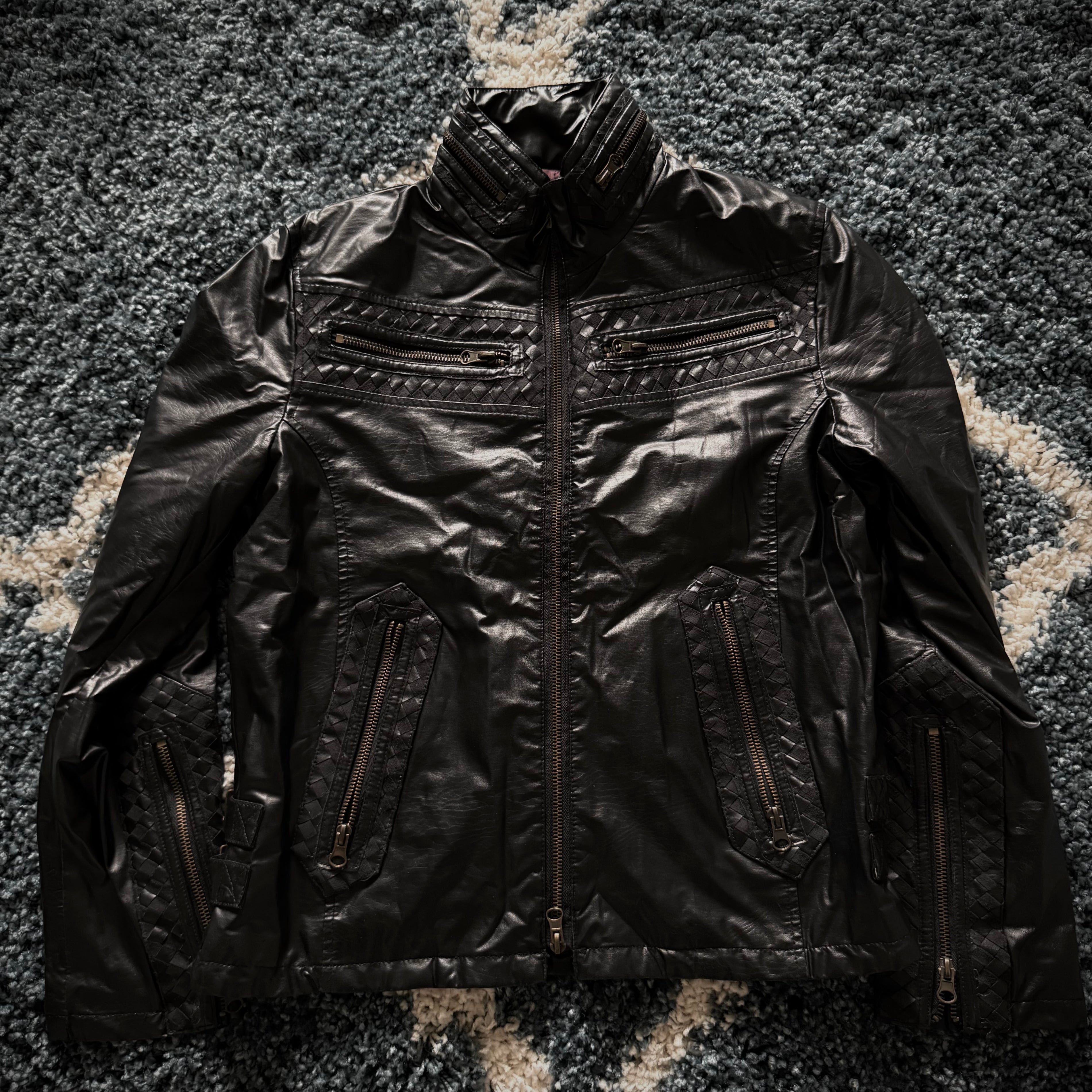 Growth in the attic mosaik rider jacket