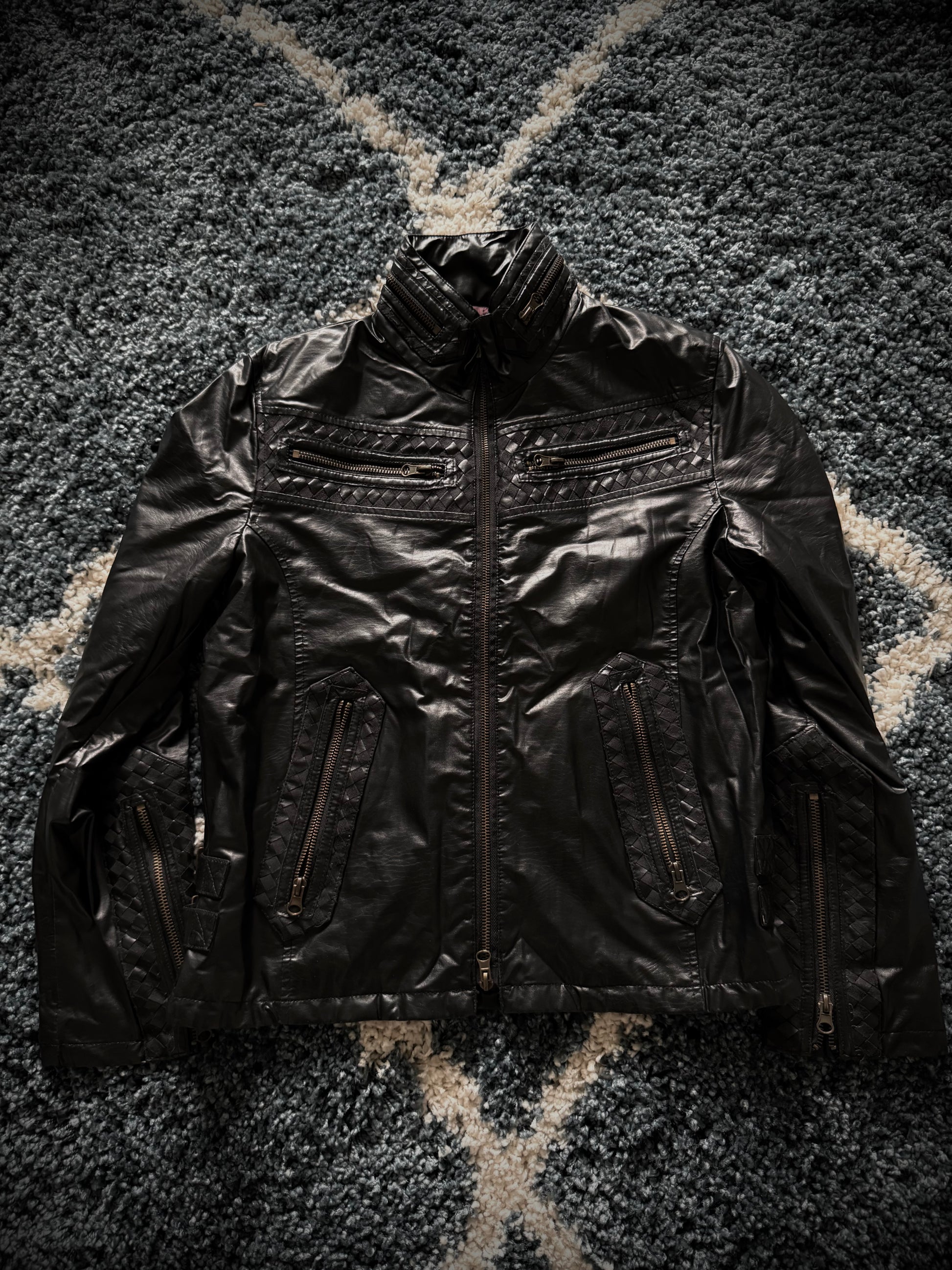 Growth in the attic mosaik rider jacket