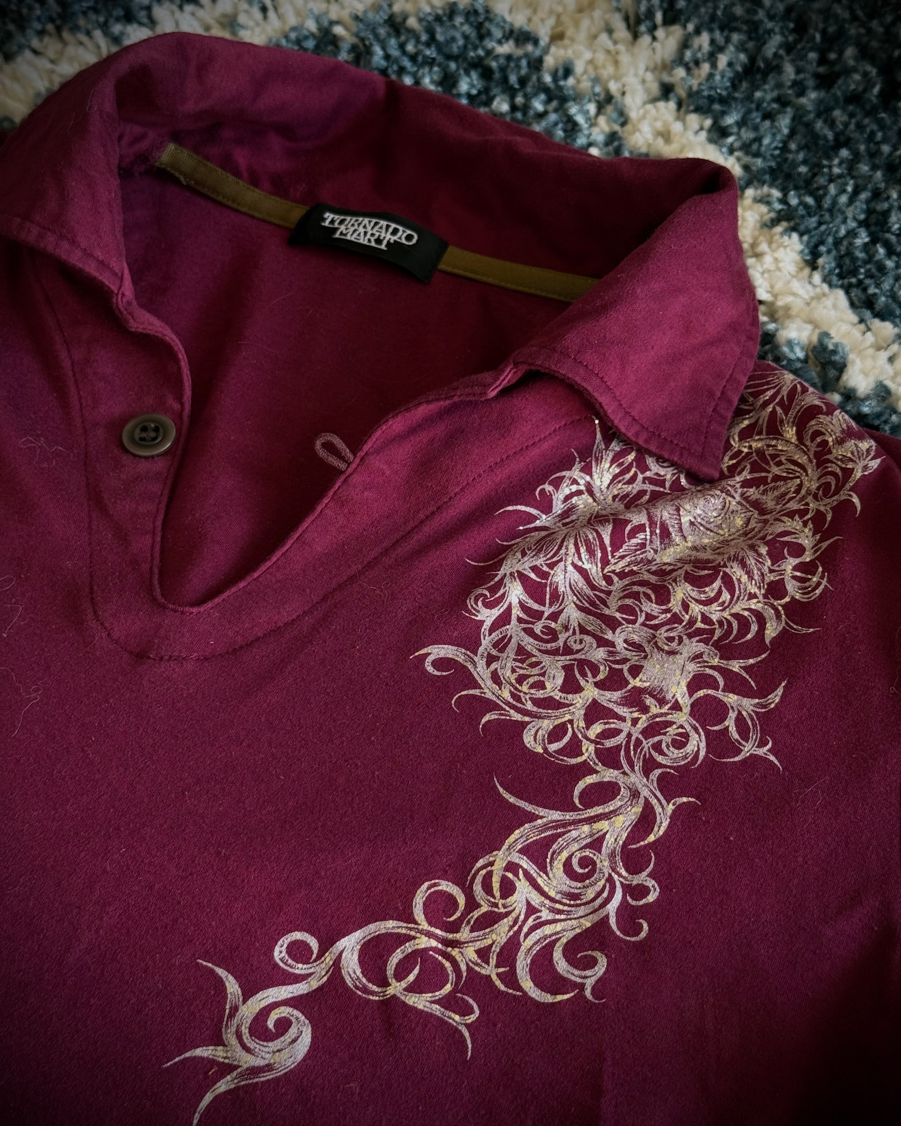 Tornado Mart Tribal Polo Shirt