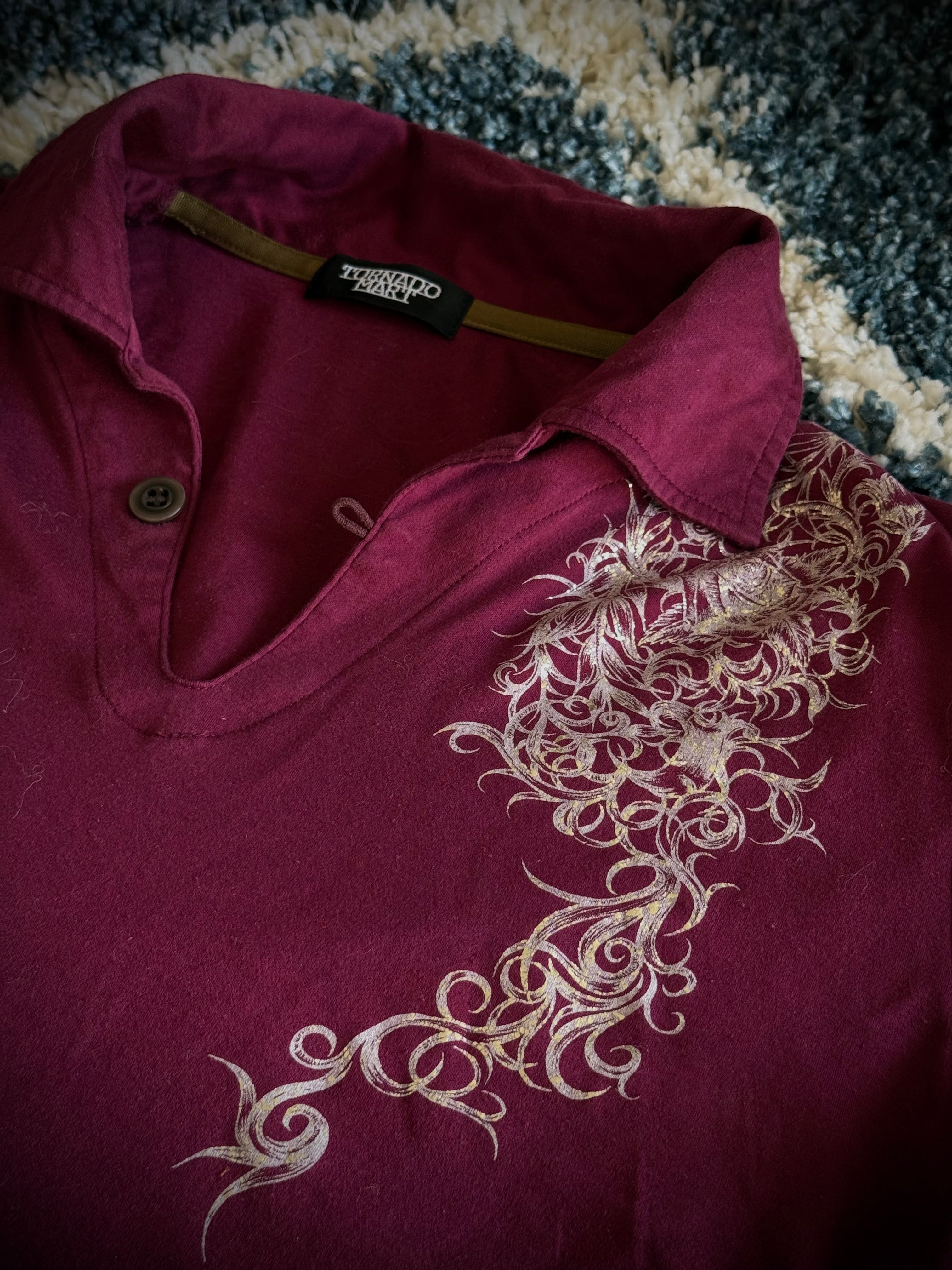 Tornado Mart Tribal Polo Shirt