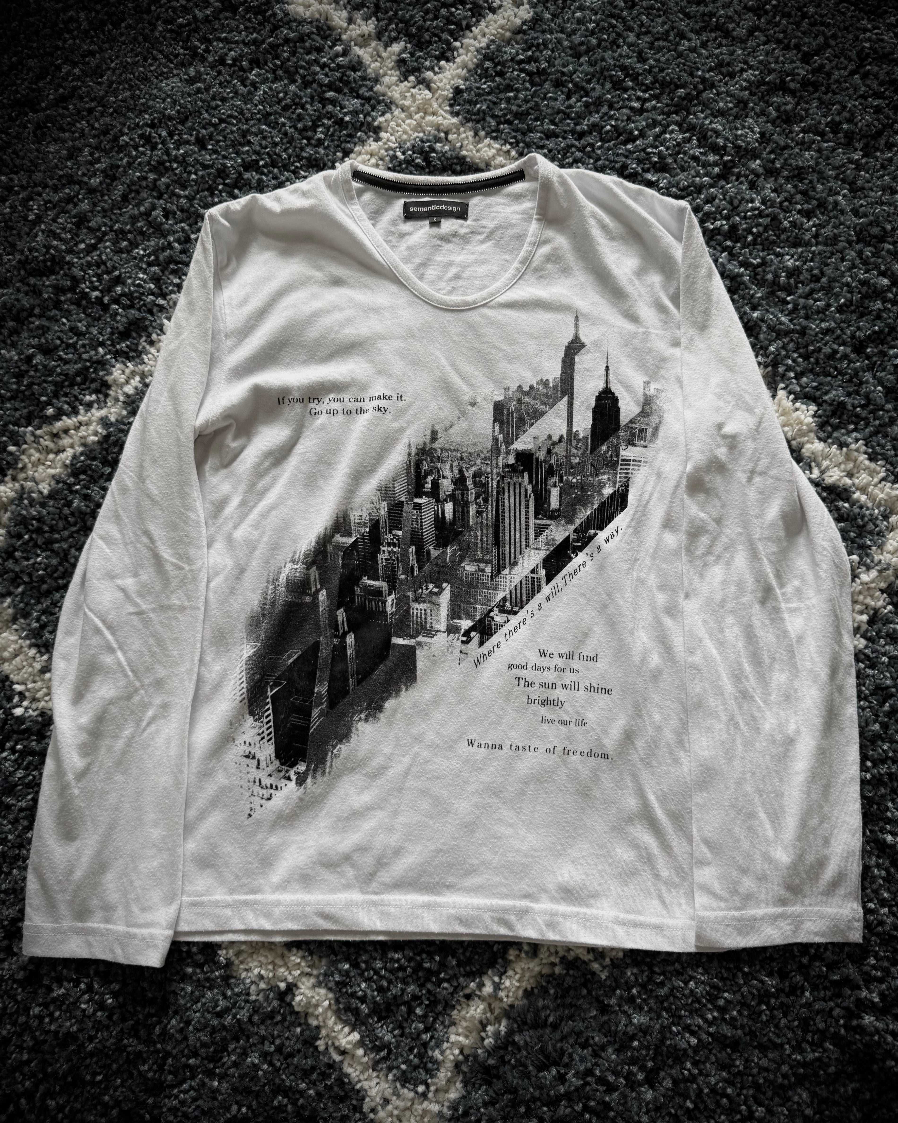 Semantic design poem longsleeve
