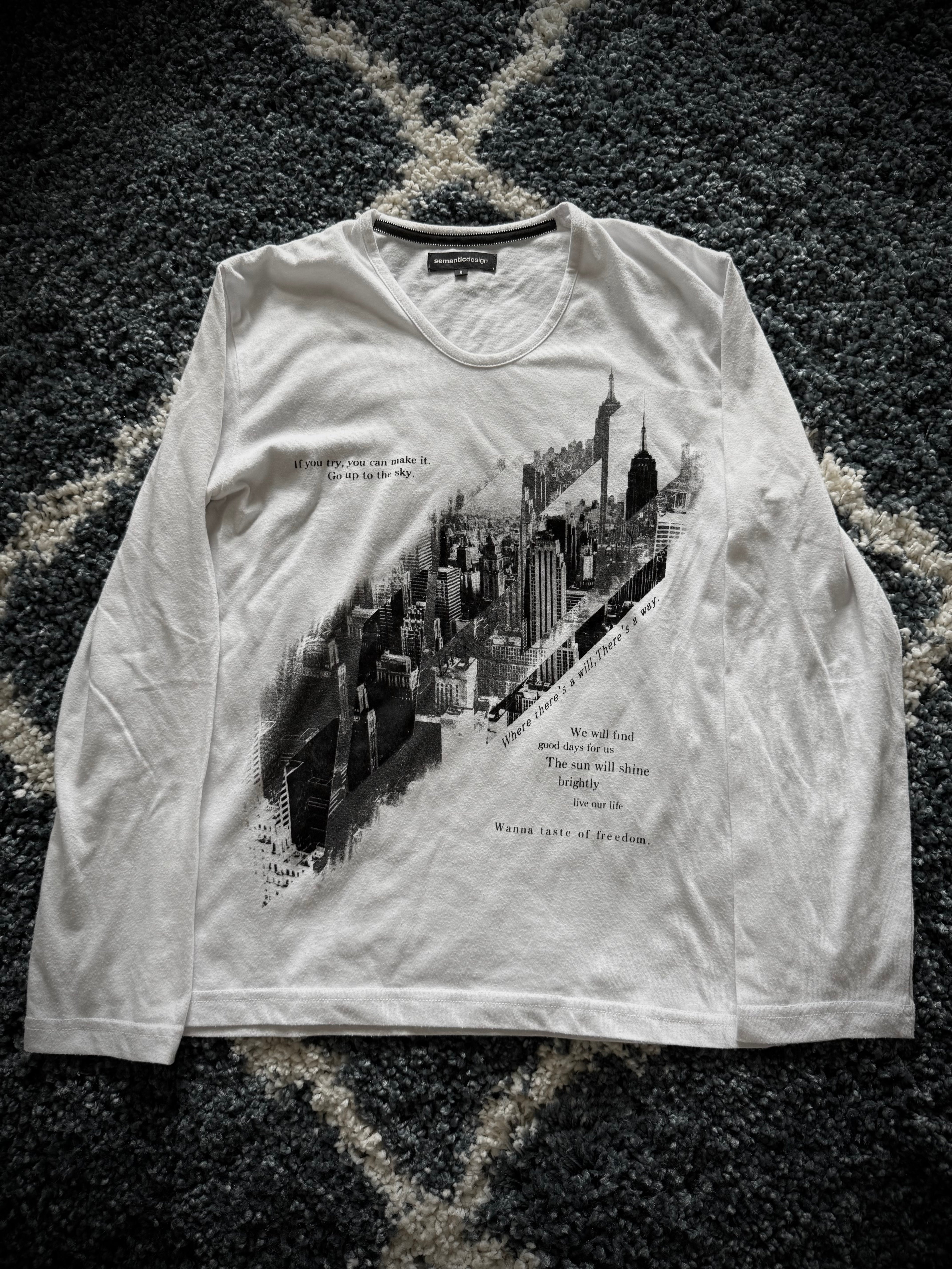 Semantic design poem longsleeve