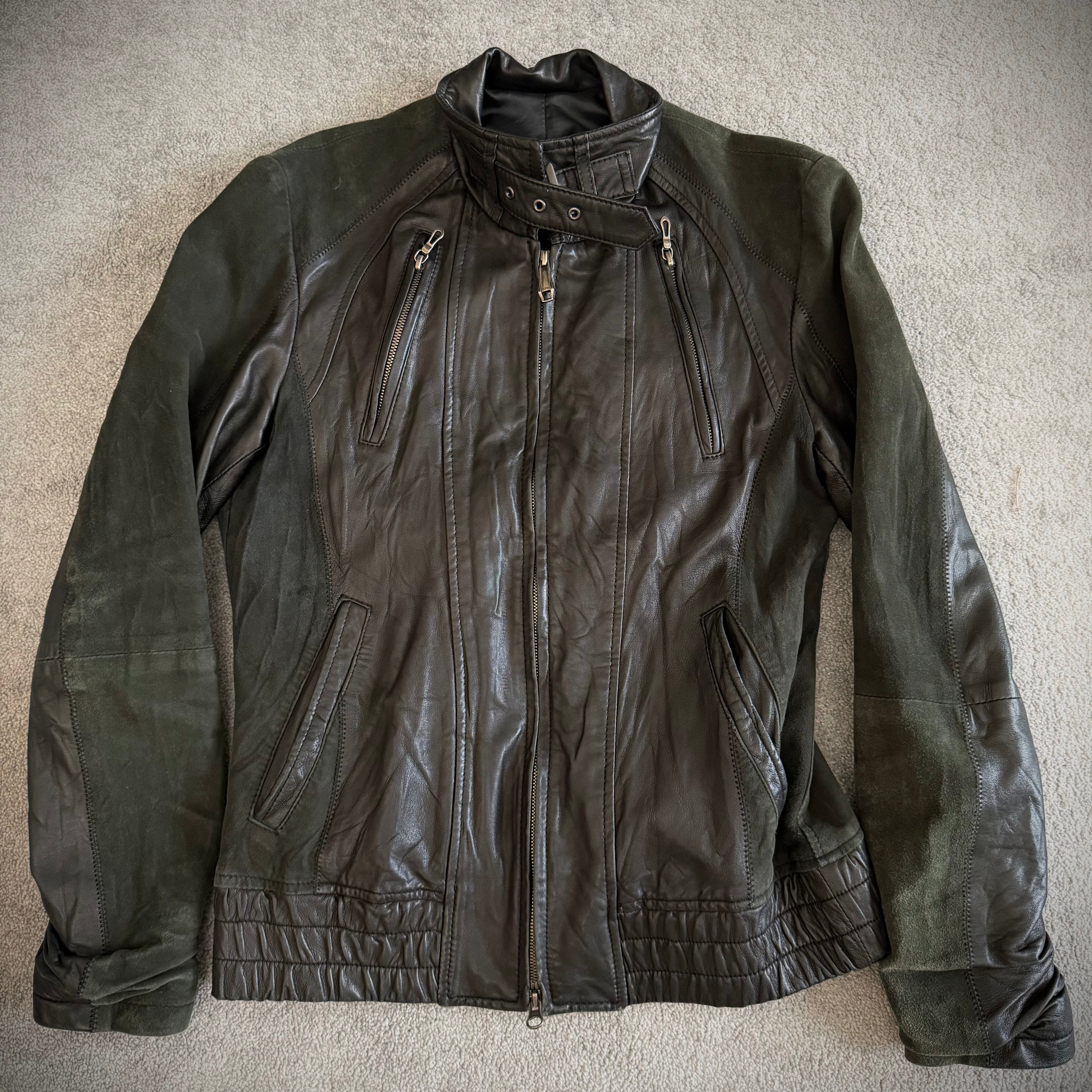 5351 Pour Les Hommes Special sleeve hybrid rider jacket