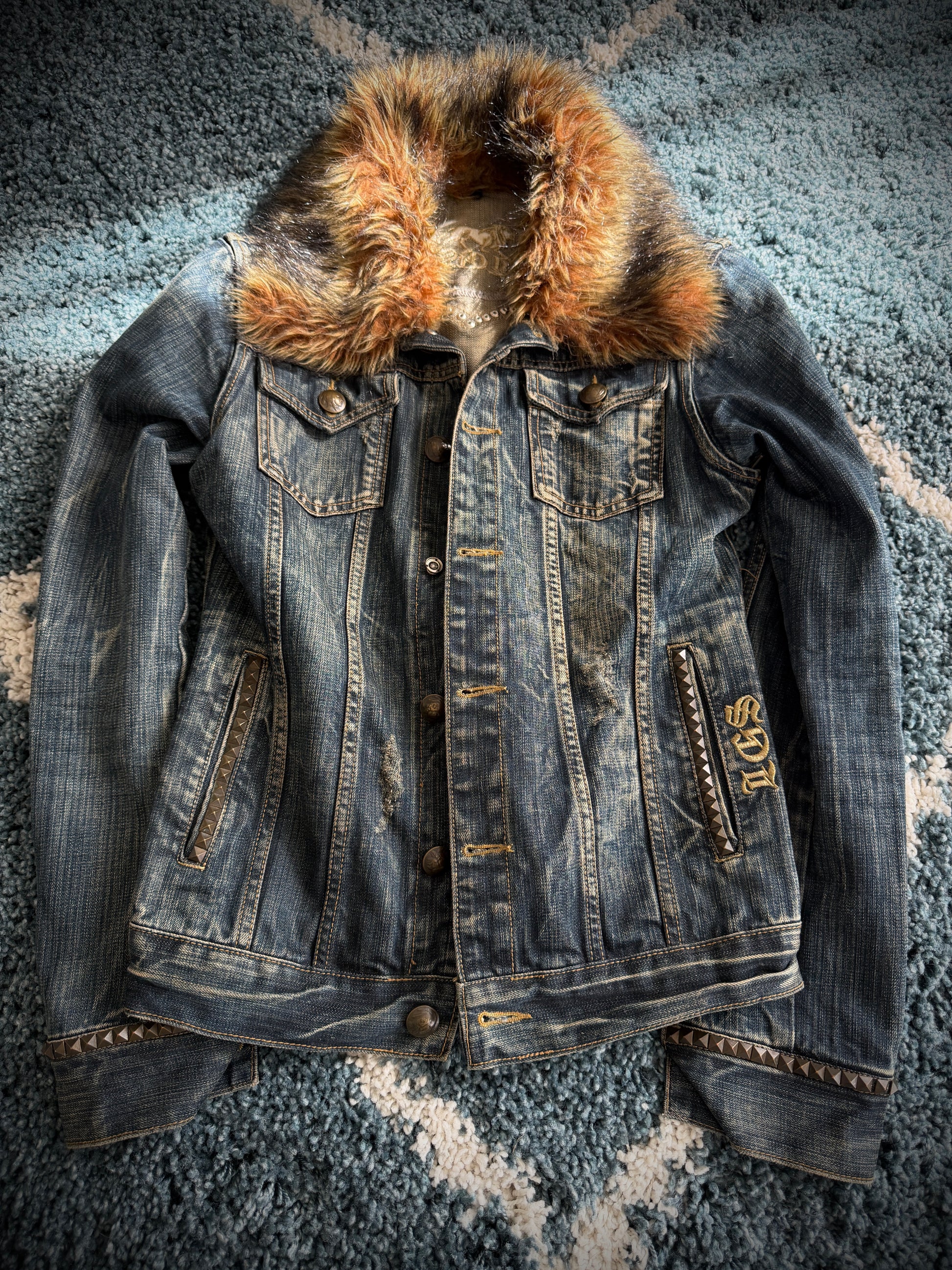 Lagust Transformer Chunky Fur Jacket