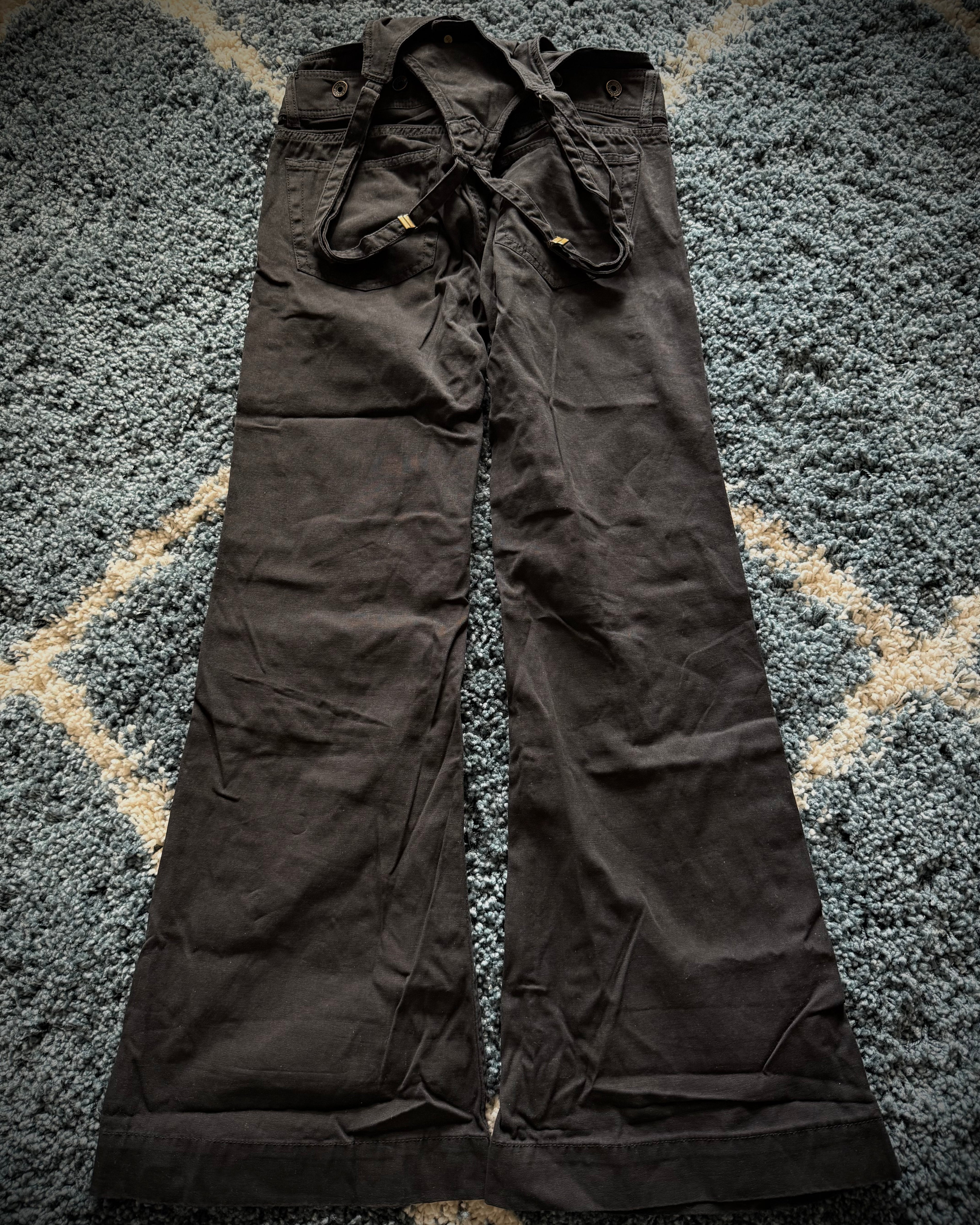 G.O.A military overall flared pants