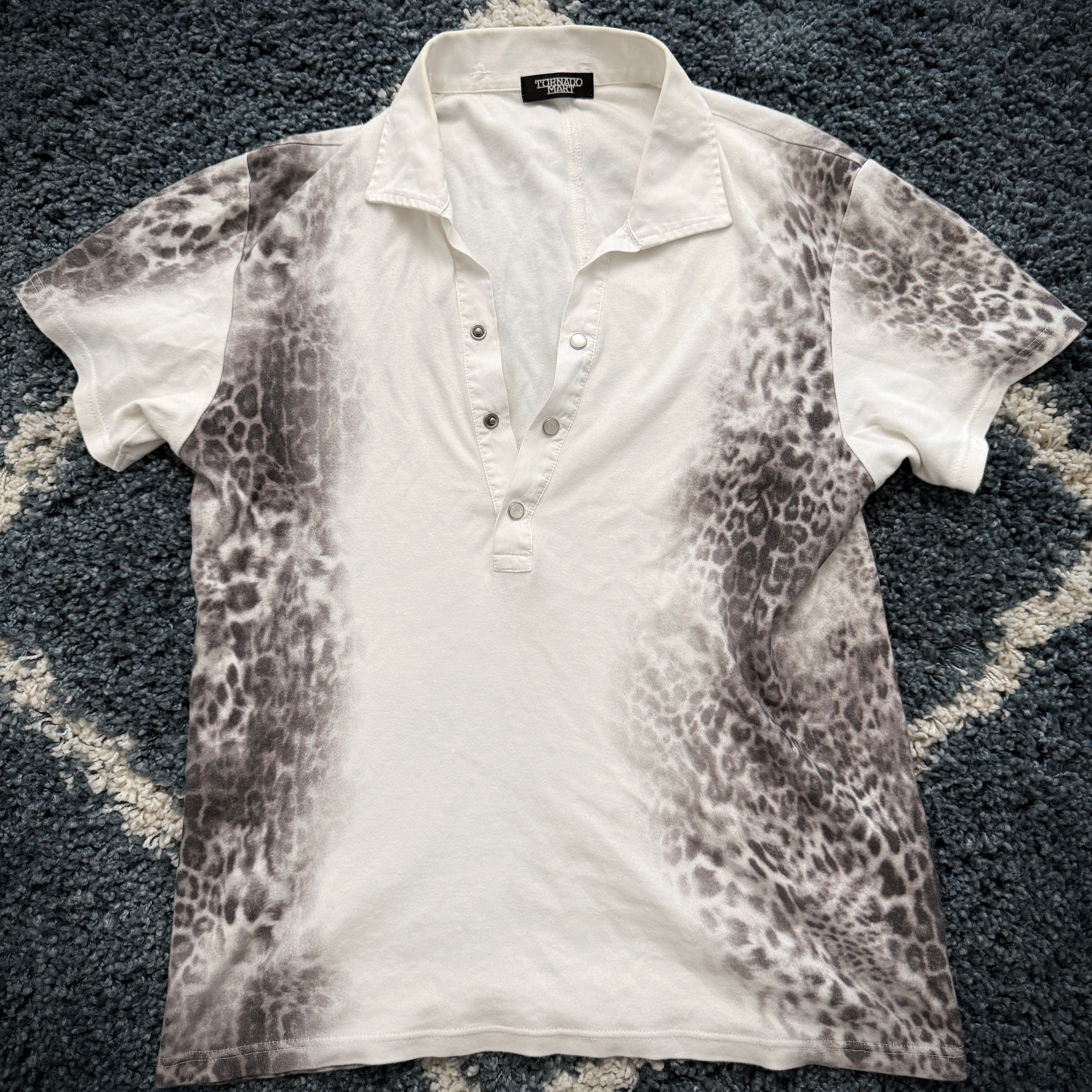 Tornado Mart Infusion Leopard Polo Shirt