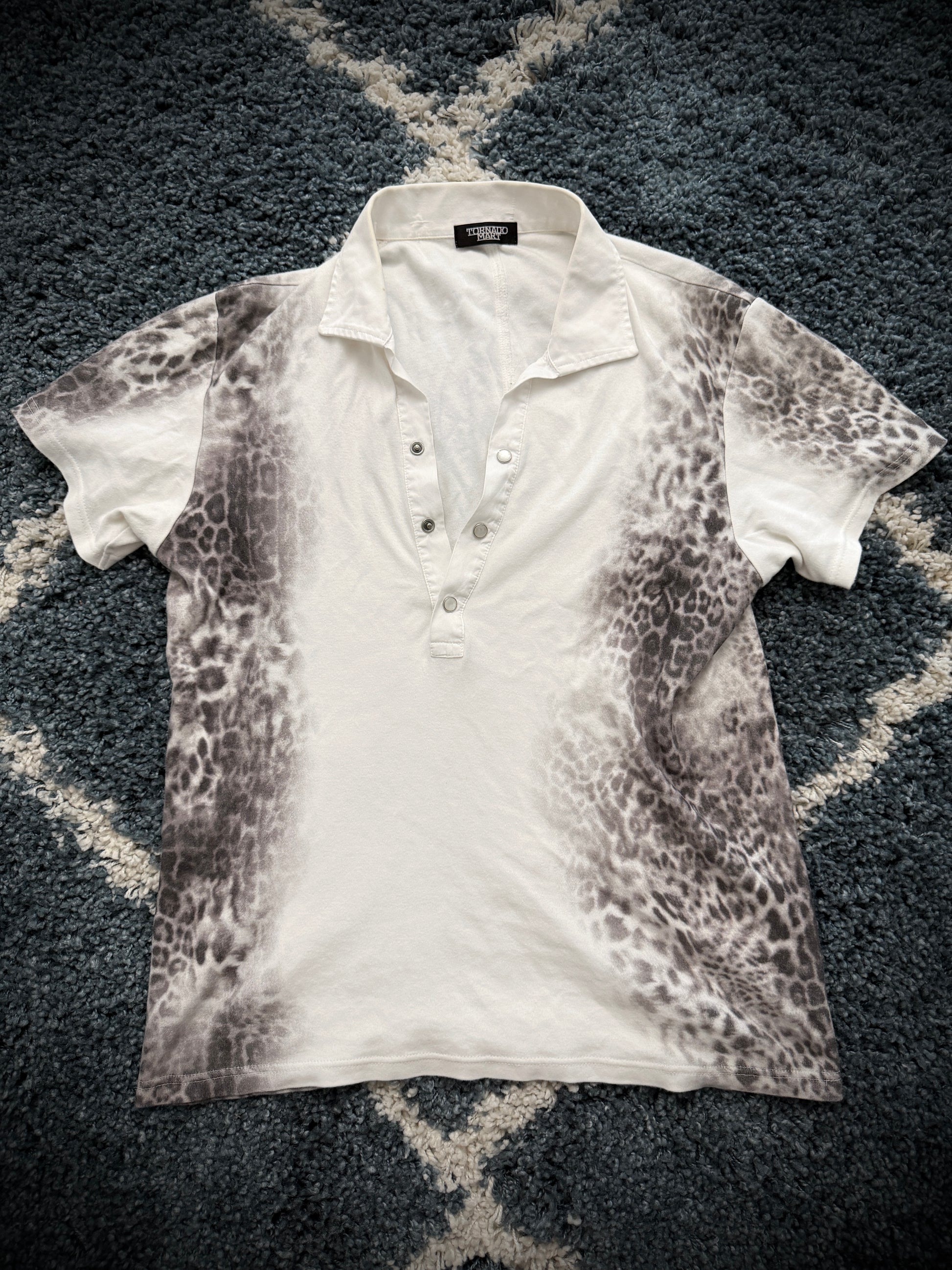 Tornado Mart Infusion Leopard Polo Shirt
