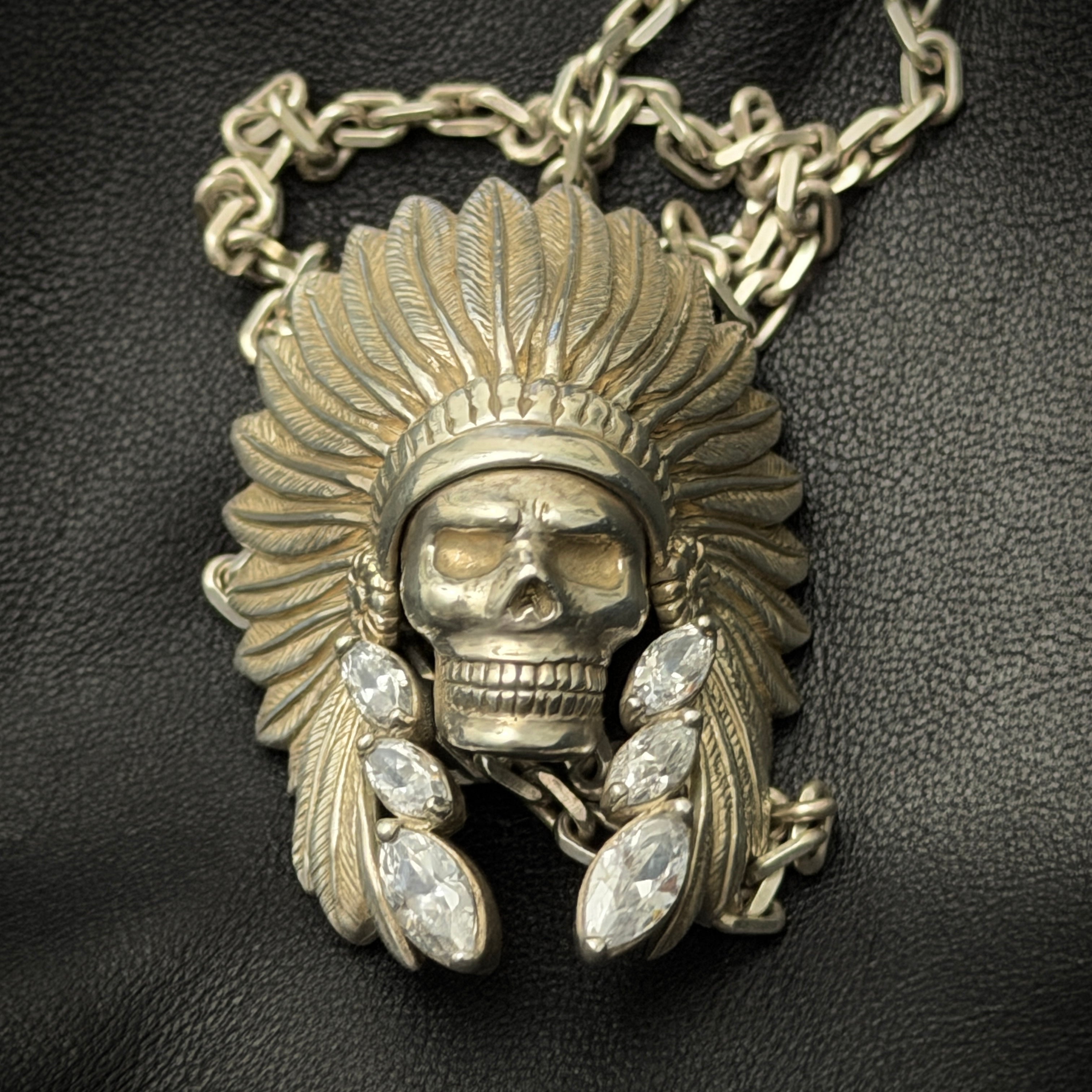 Tornado Mart Tribe 925 Crystal Necklace
