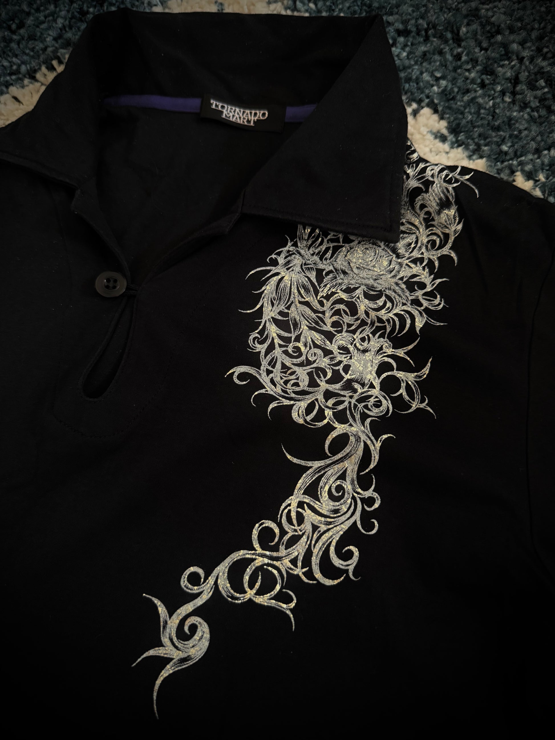Tornado Mart Tribal Polo Shirt