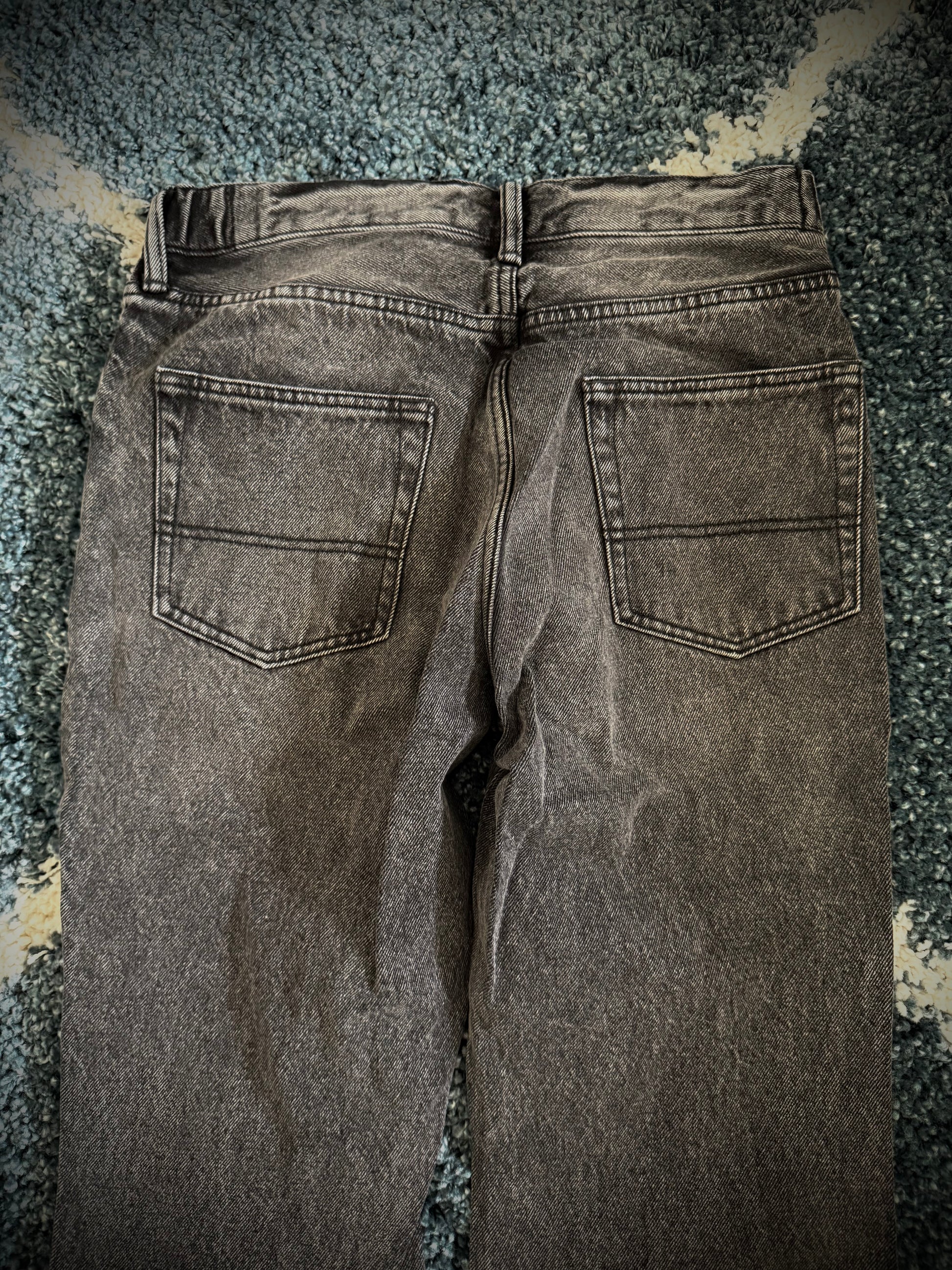 RB pusher flared denim