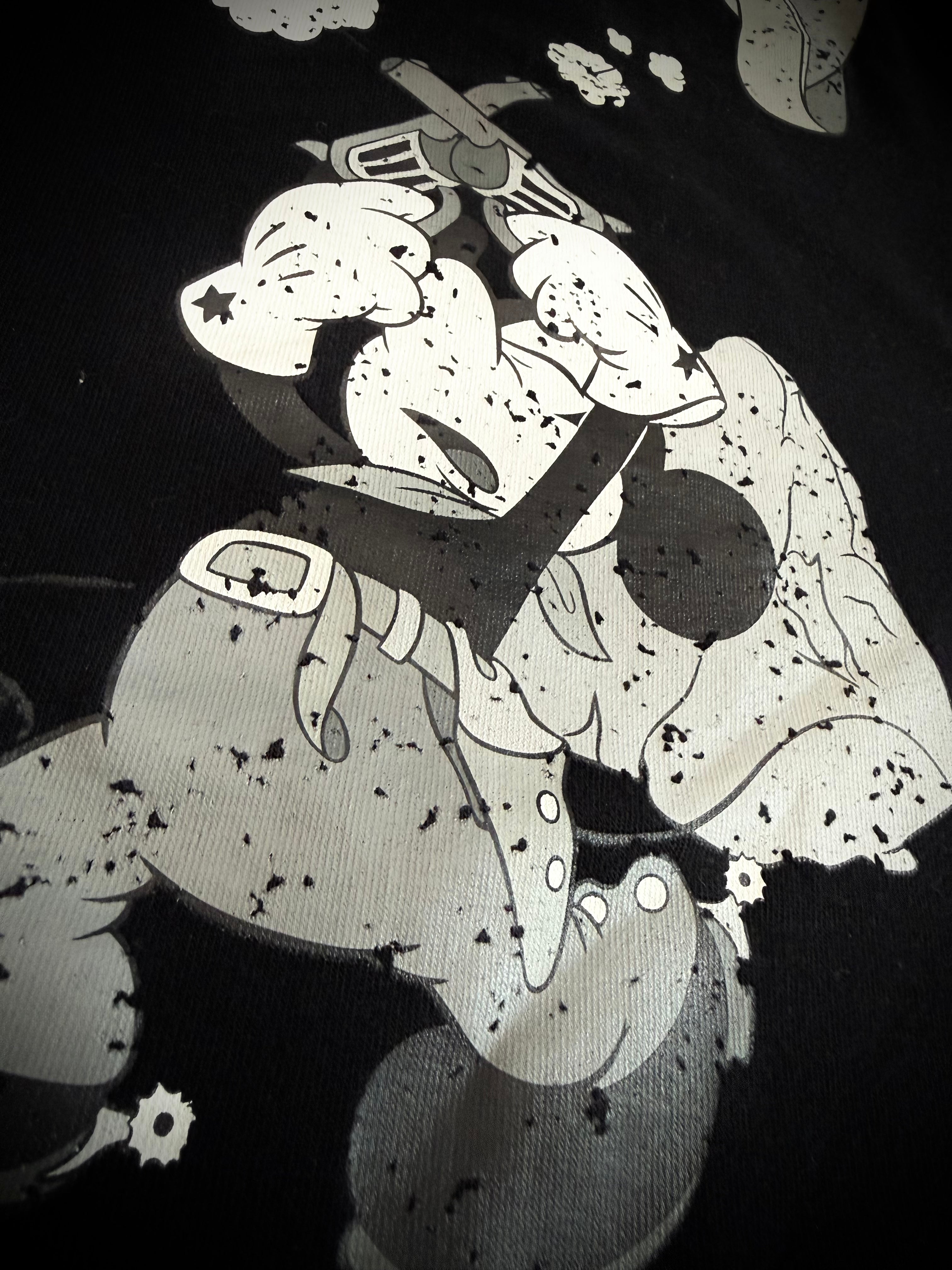 Roen x Disney 2- Gun Mickey Mouse Shirt
