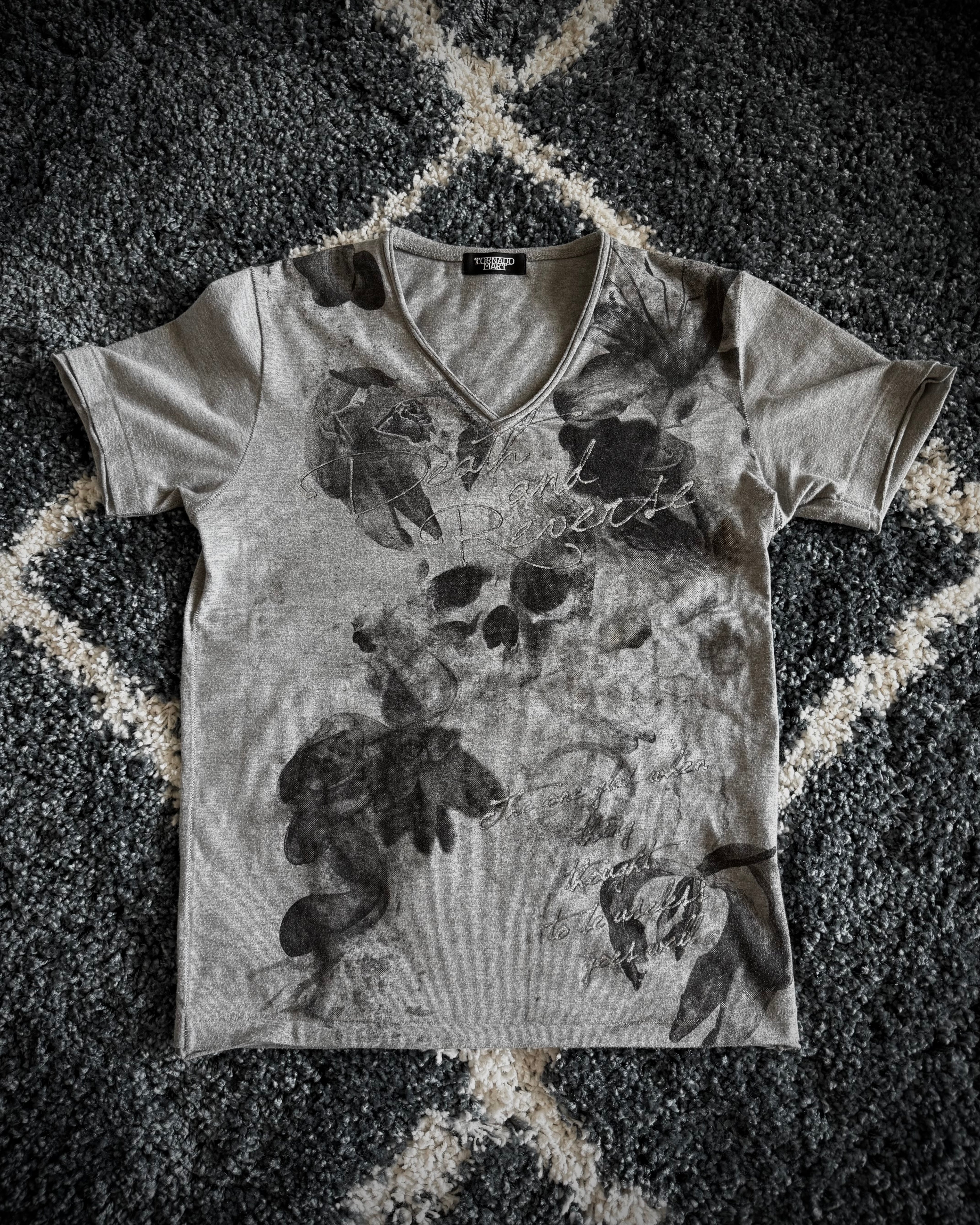 Tornado Mart Skull & poem shirt