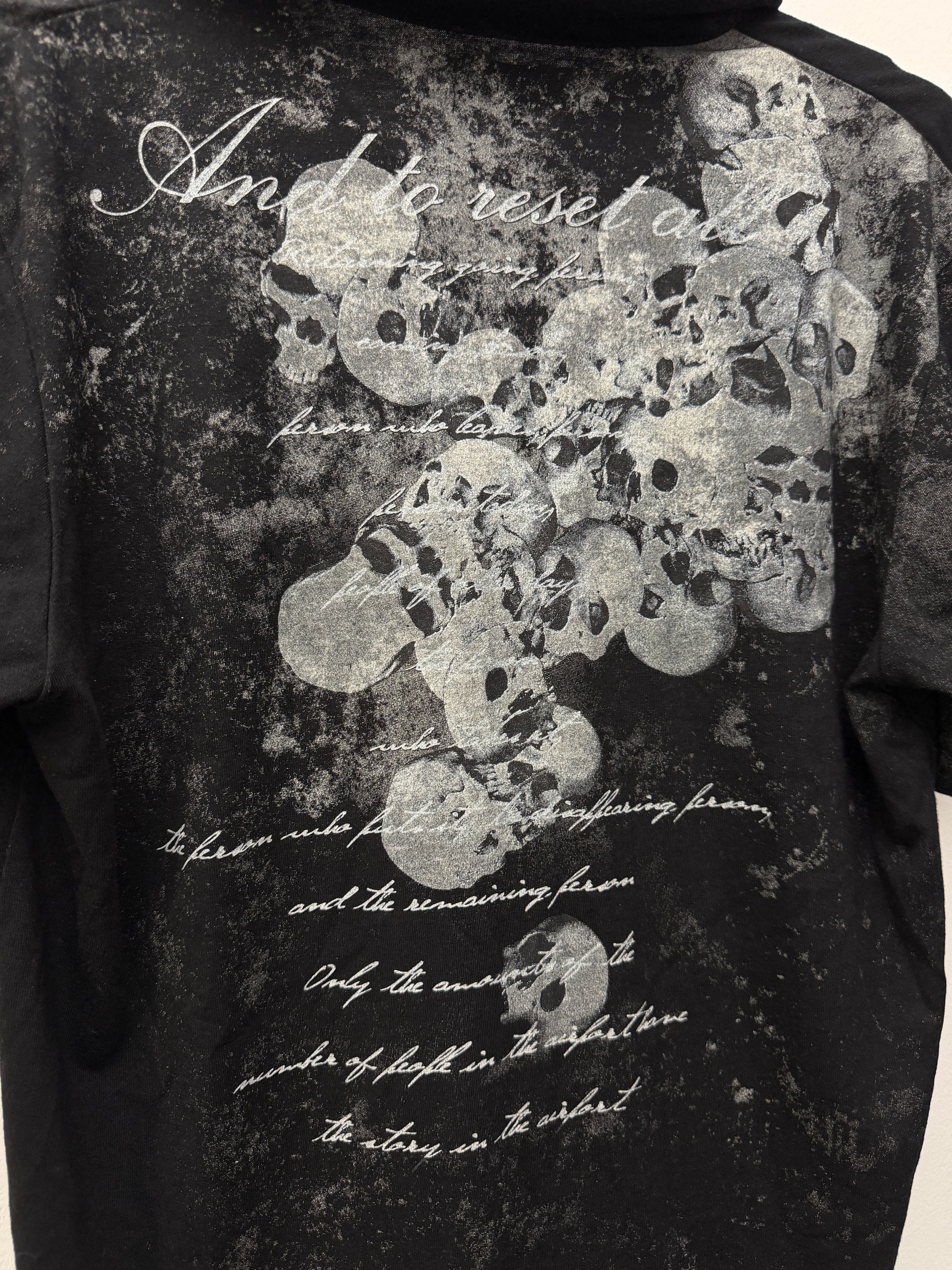 No Nukes Skull Poem Polo Shirt