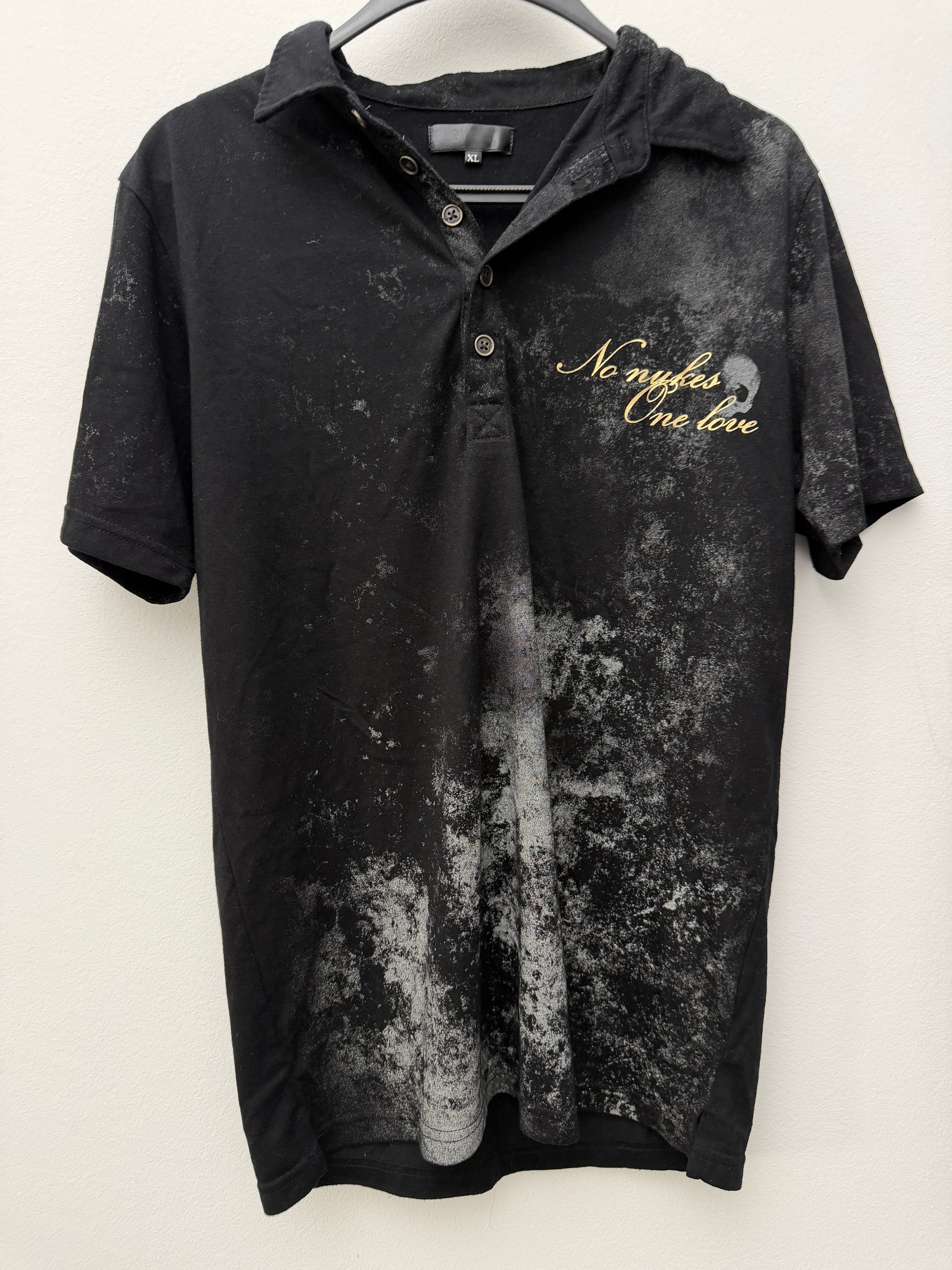 No Nukes Skull Poem Polo Shirt