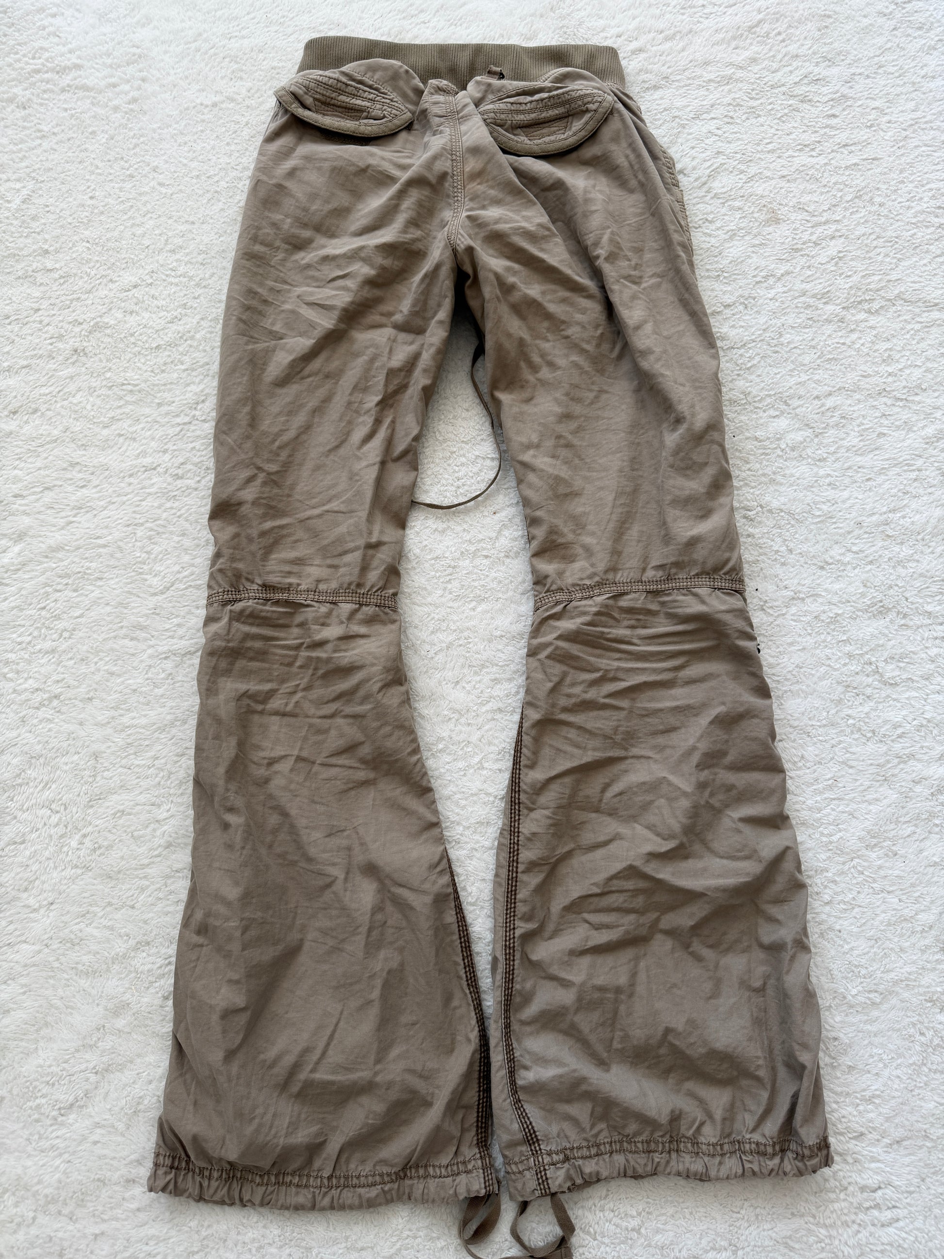 G.O.A Fur Attachment Militray Cargo Pants