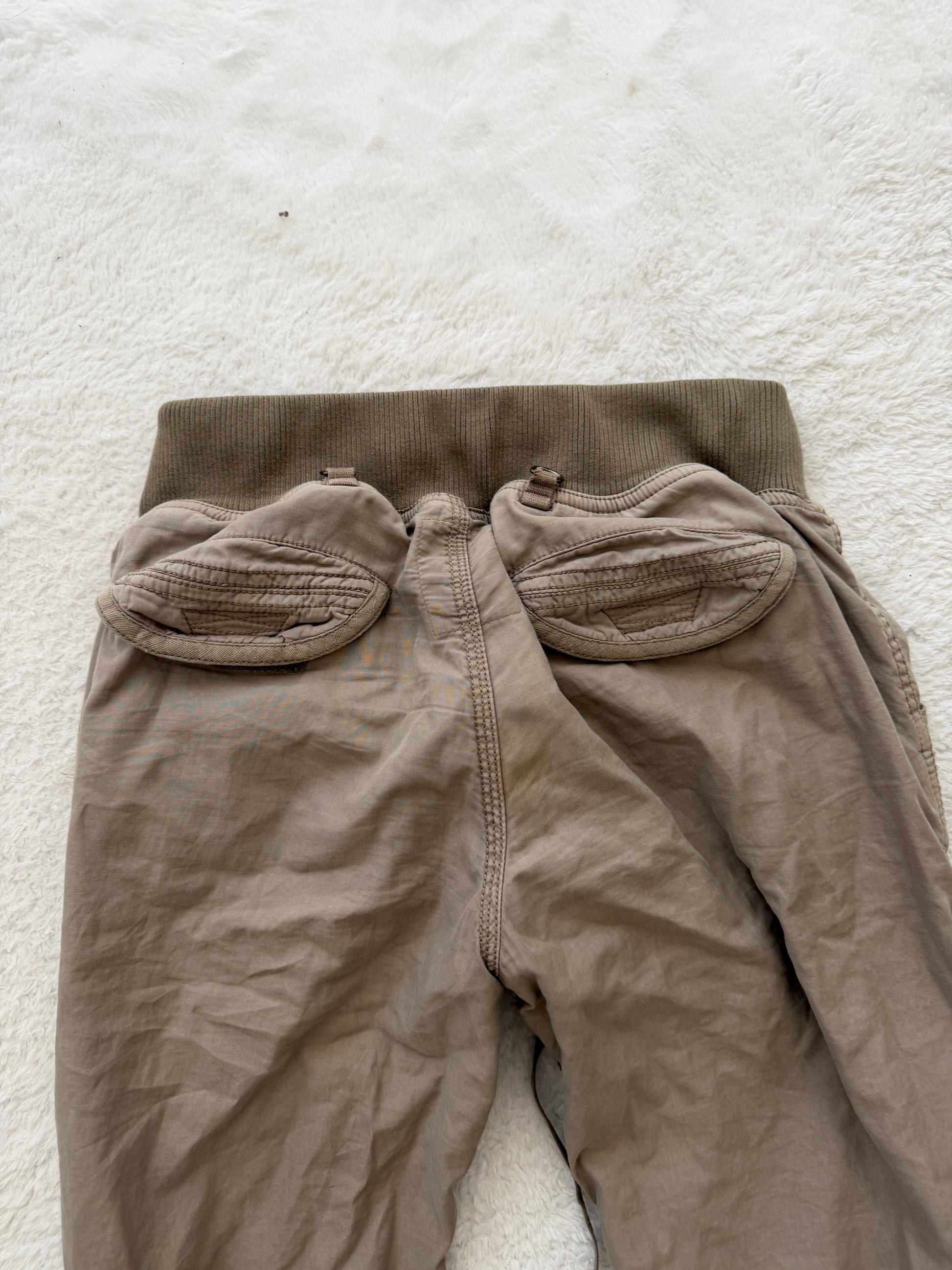 G.O.A Fur Attachment Militray Cargo Pants