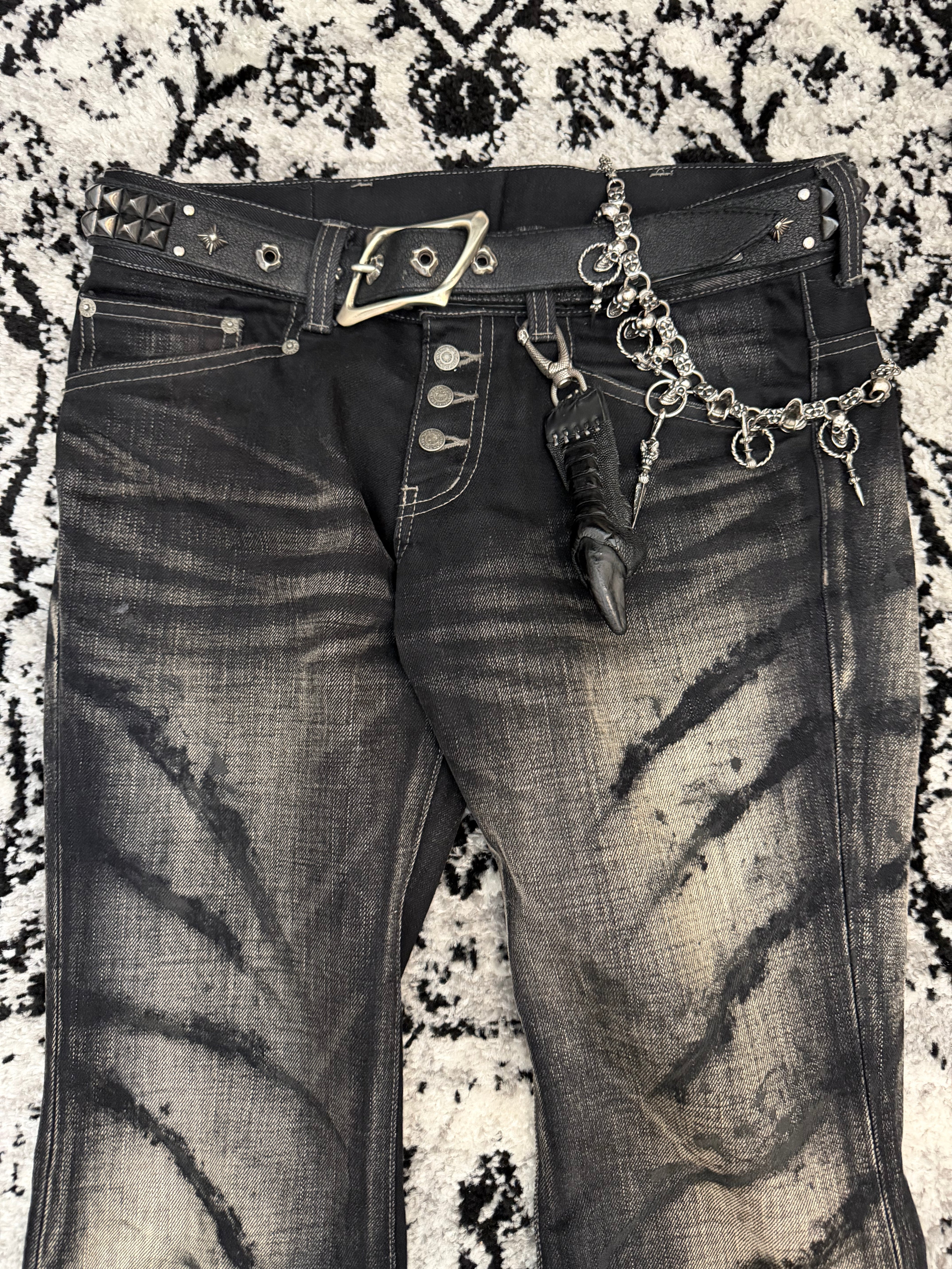 Tornado Mart 00‘s Tiger Flared Pants