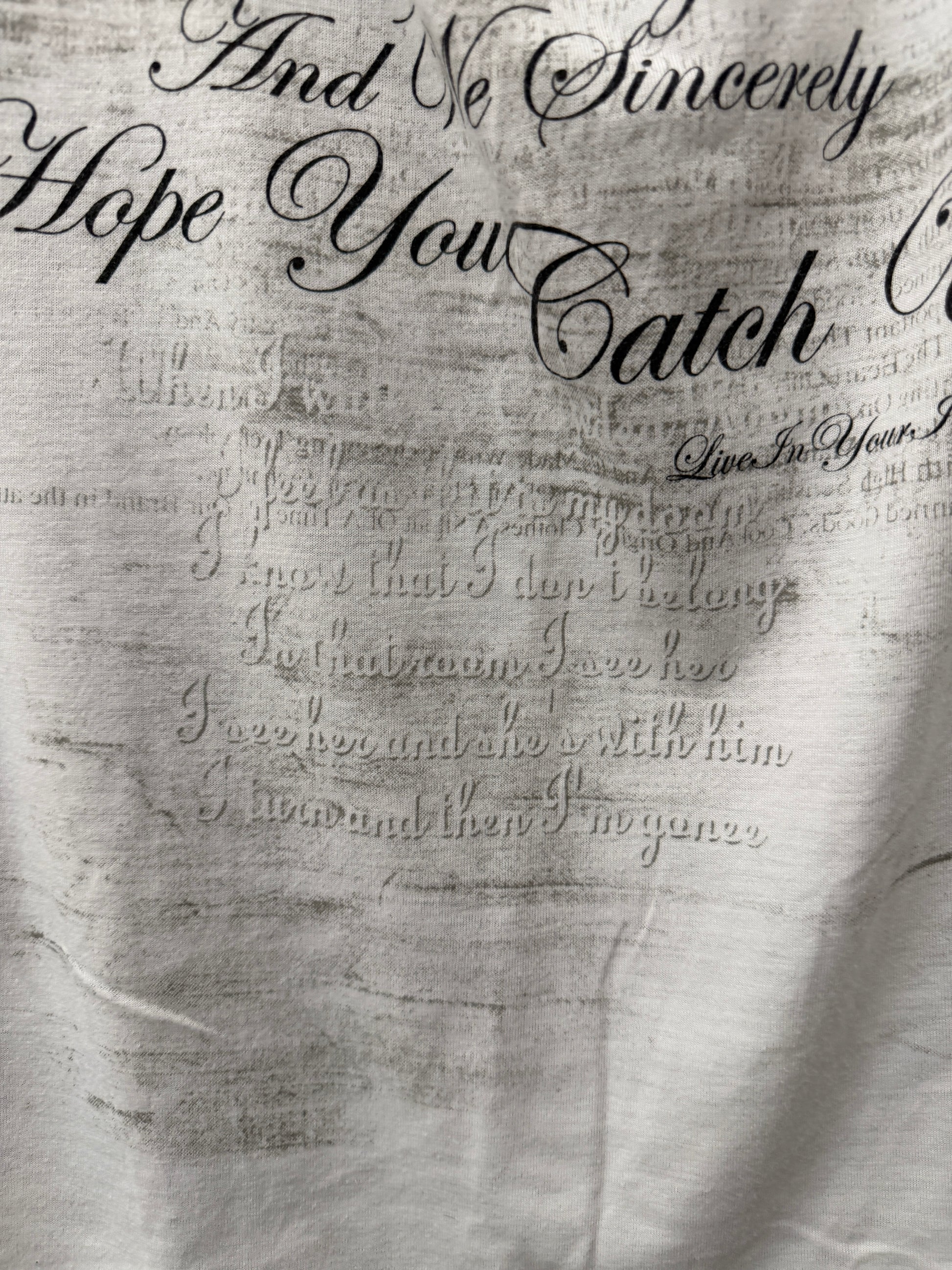 In The Attic Double Layered Poem Check Shirt