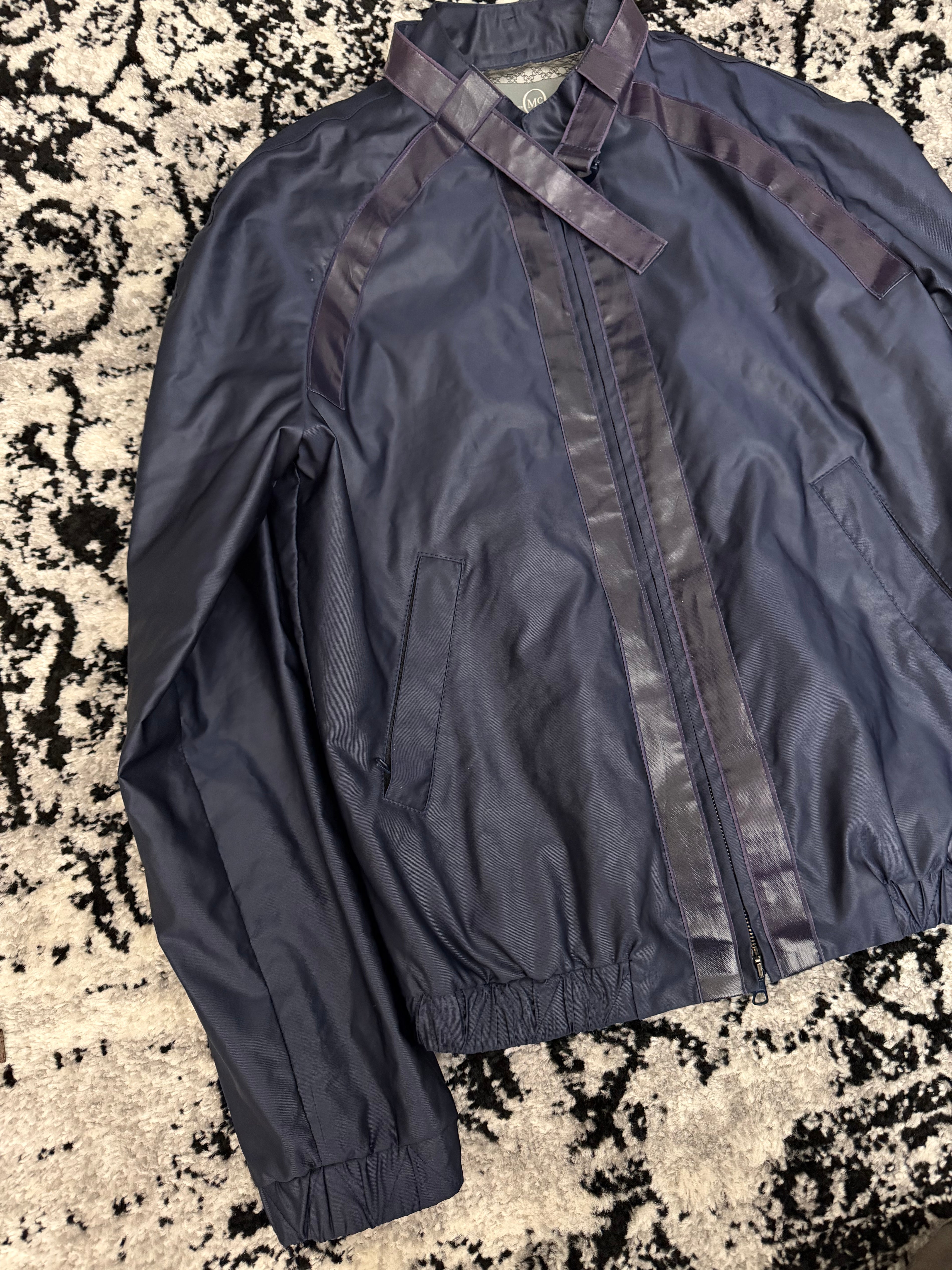 SS09 McQ by Alexander McQueen Taped Blouson Jacket