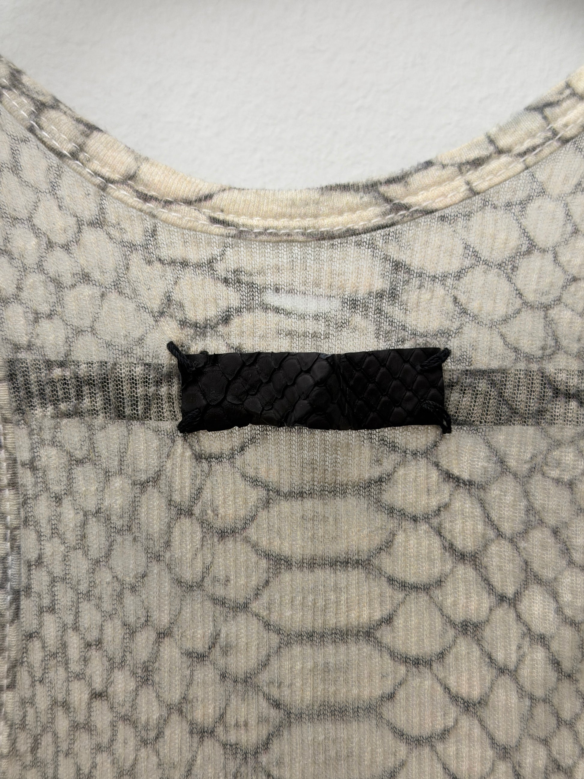 Ifsixwasnine Snakeskin Tank Top