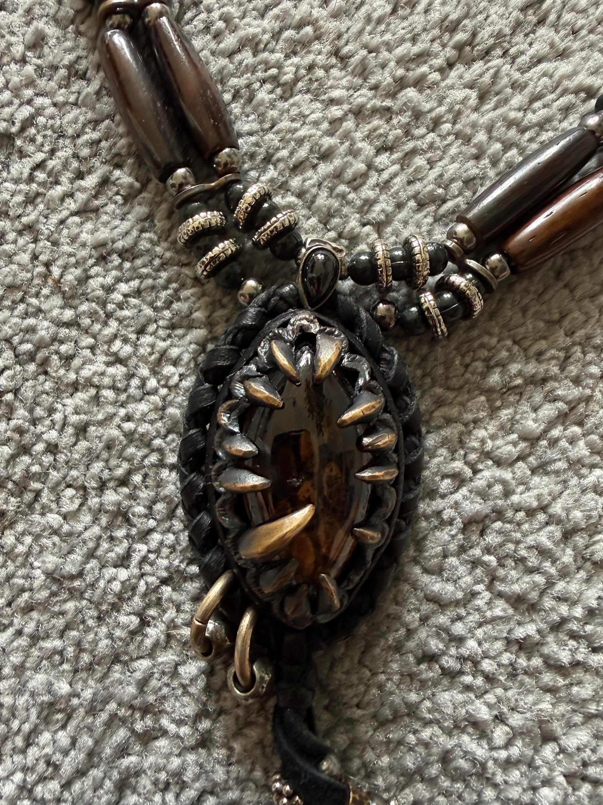 14th Addiction Hyperclaw feather necklace