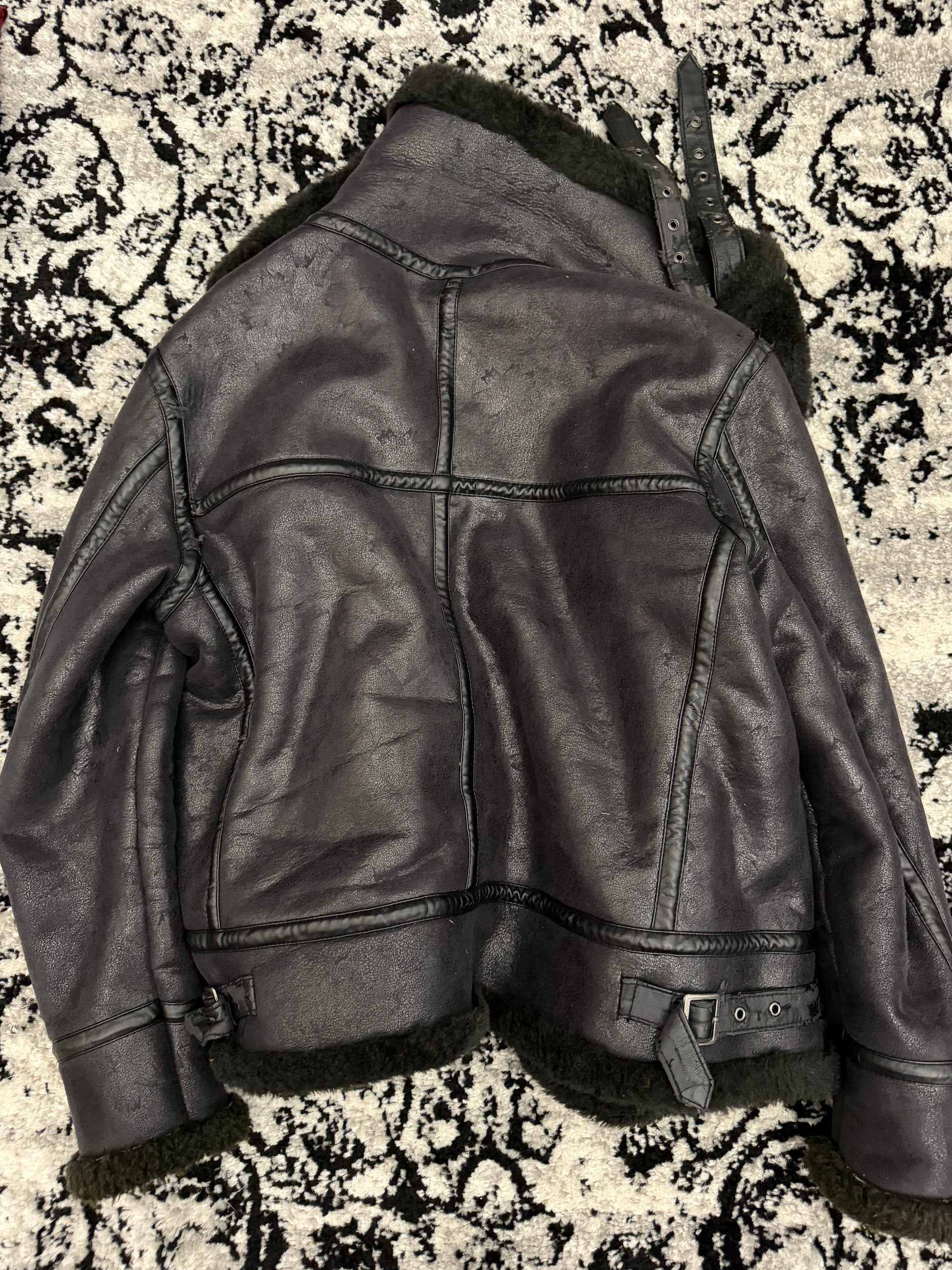 Jack Rose Waxed Fur Jacket