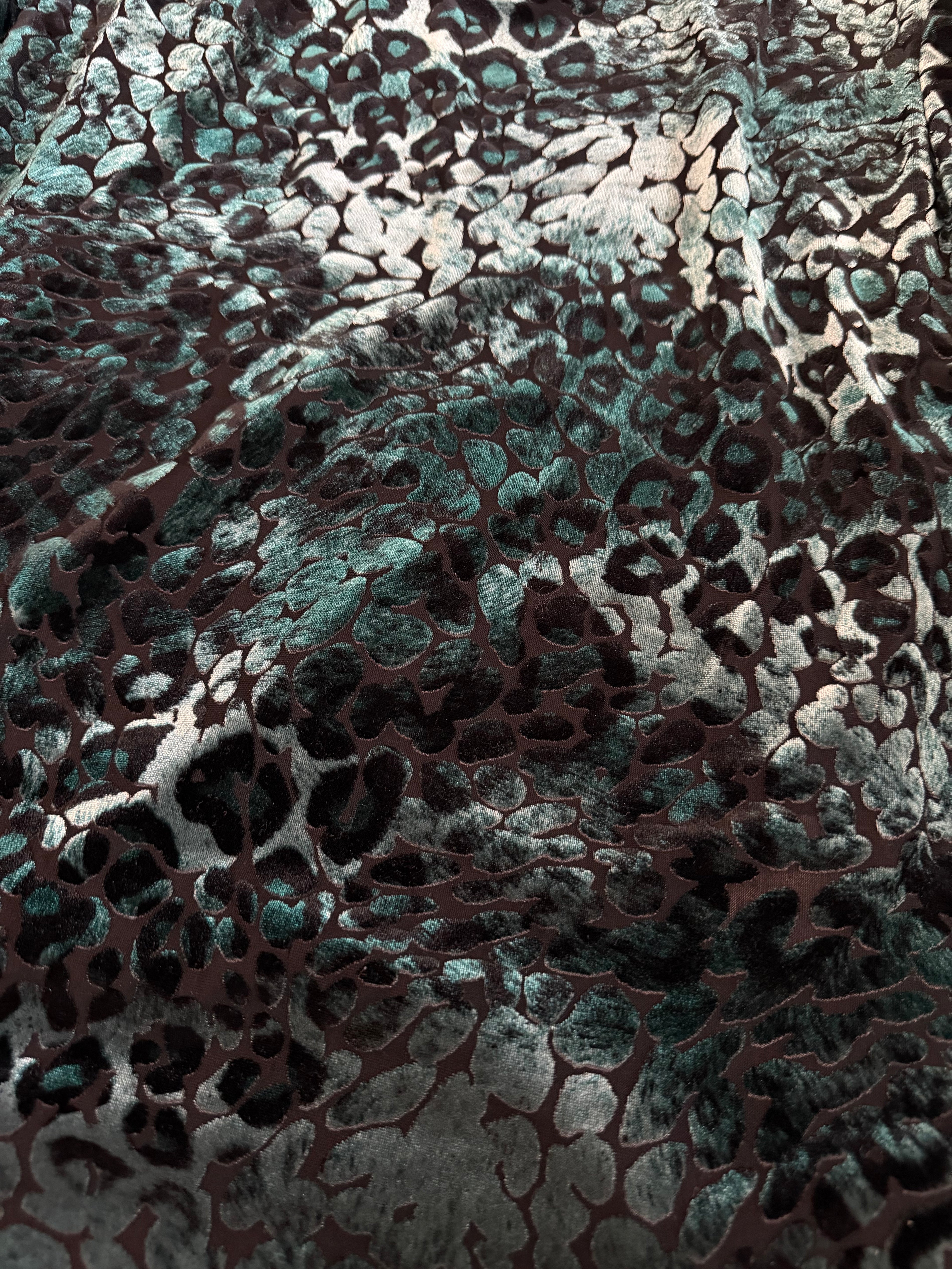 Tornado Mart Electric Leopard Velour Longsleeve