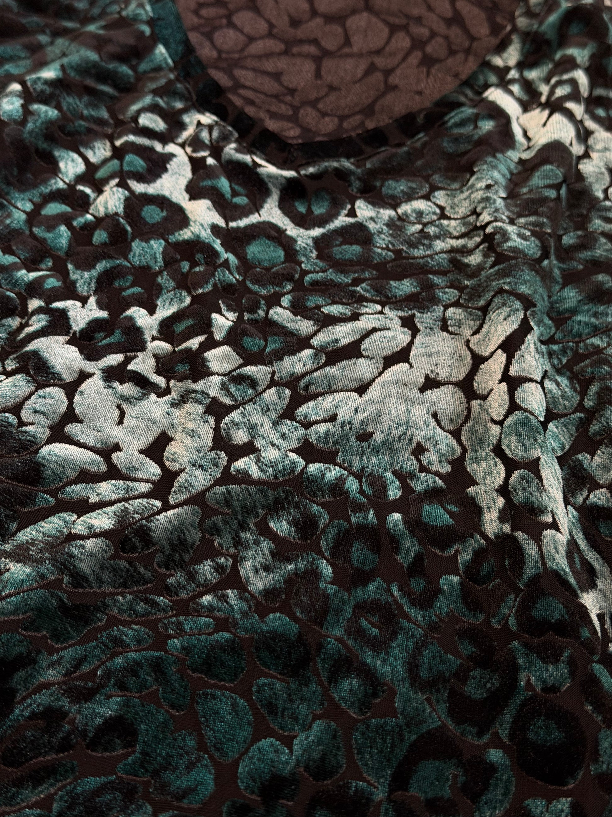 Tornado Mart Electric Leopard Velour Longsleeve