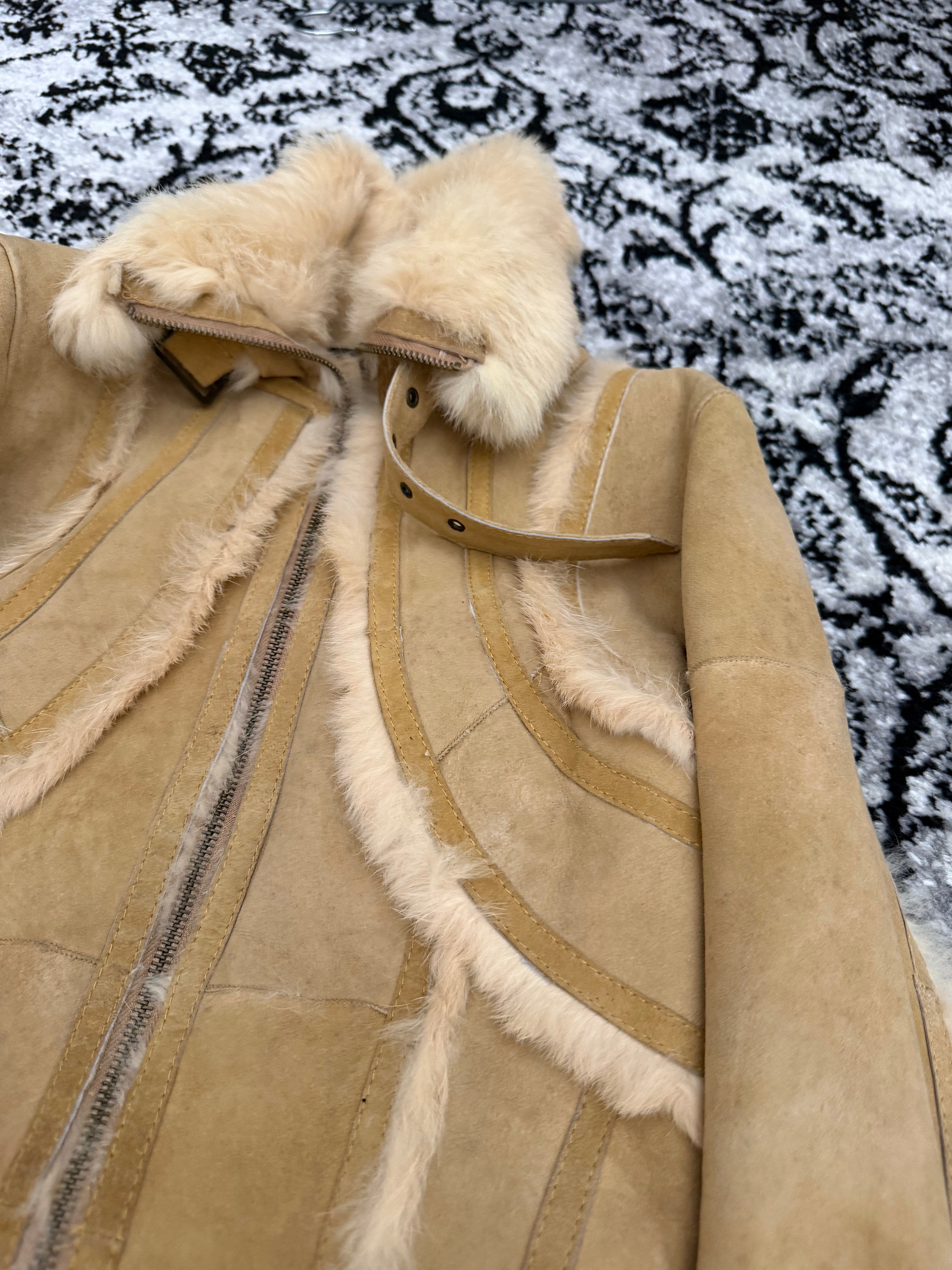 Ticket Raven Fur Jacket