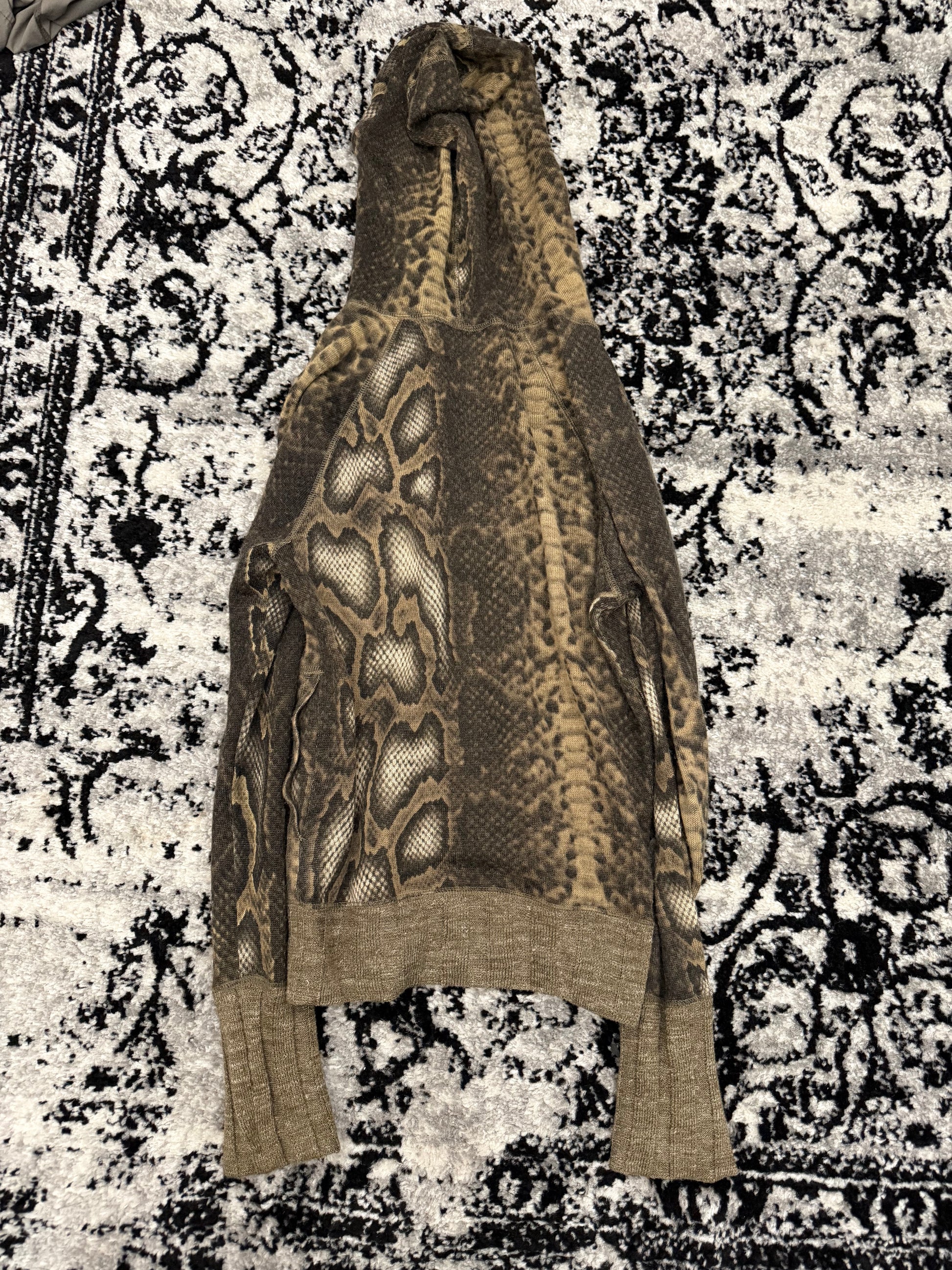 Share Spirit Scuba Snakeskin Jacket
