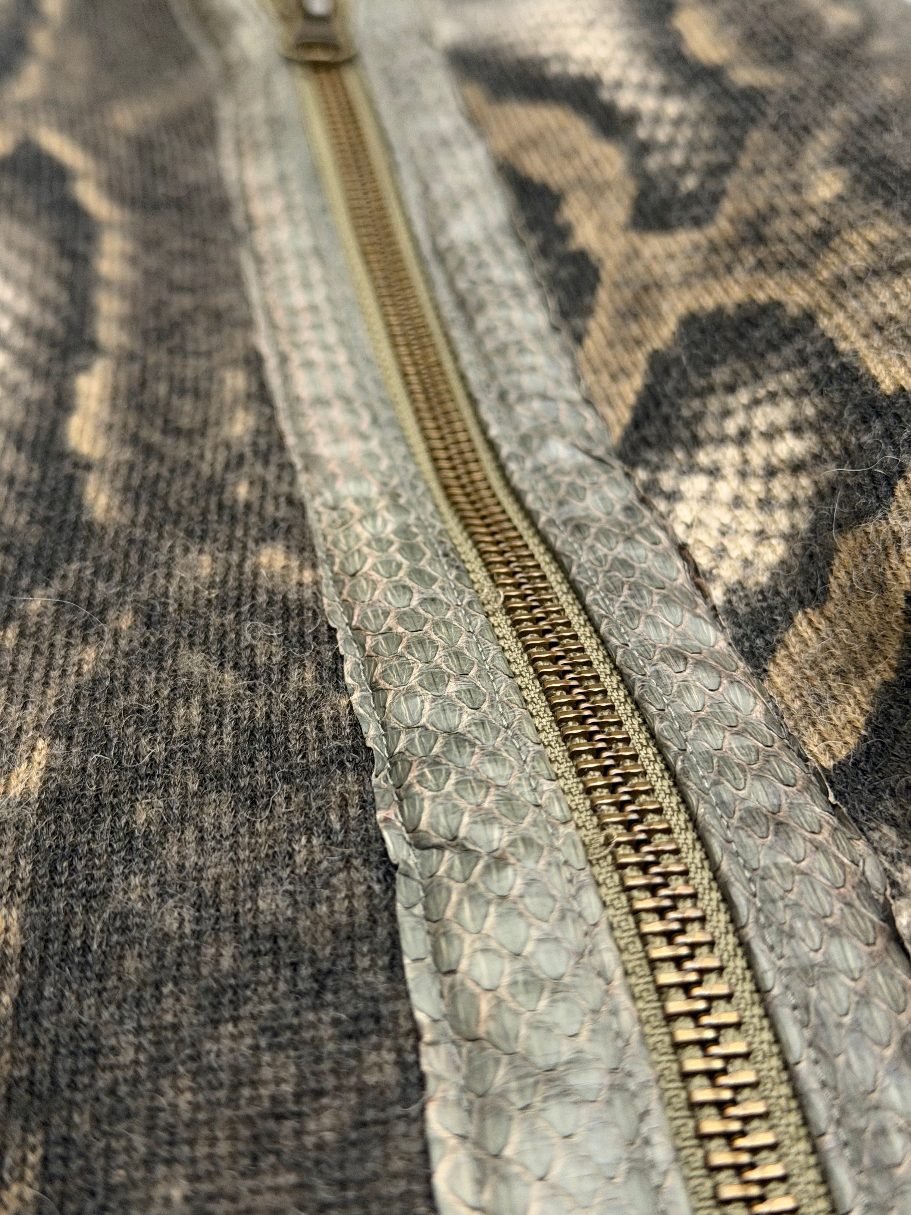 Share Spirit Scuba Snakeskin Jacket