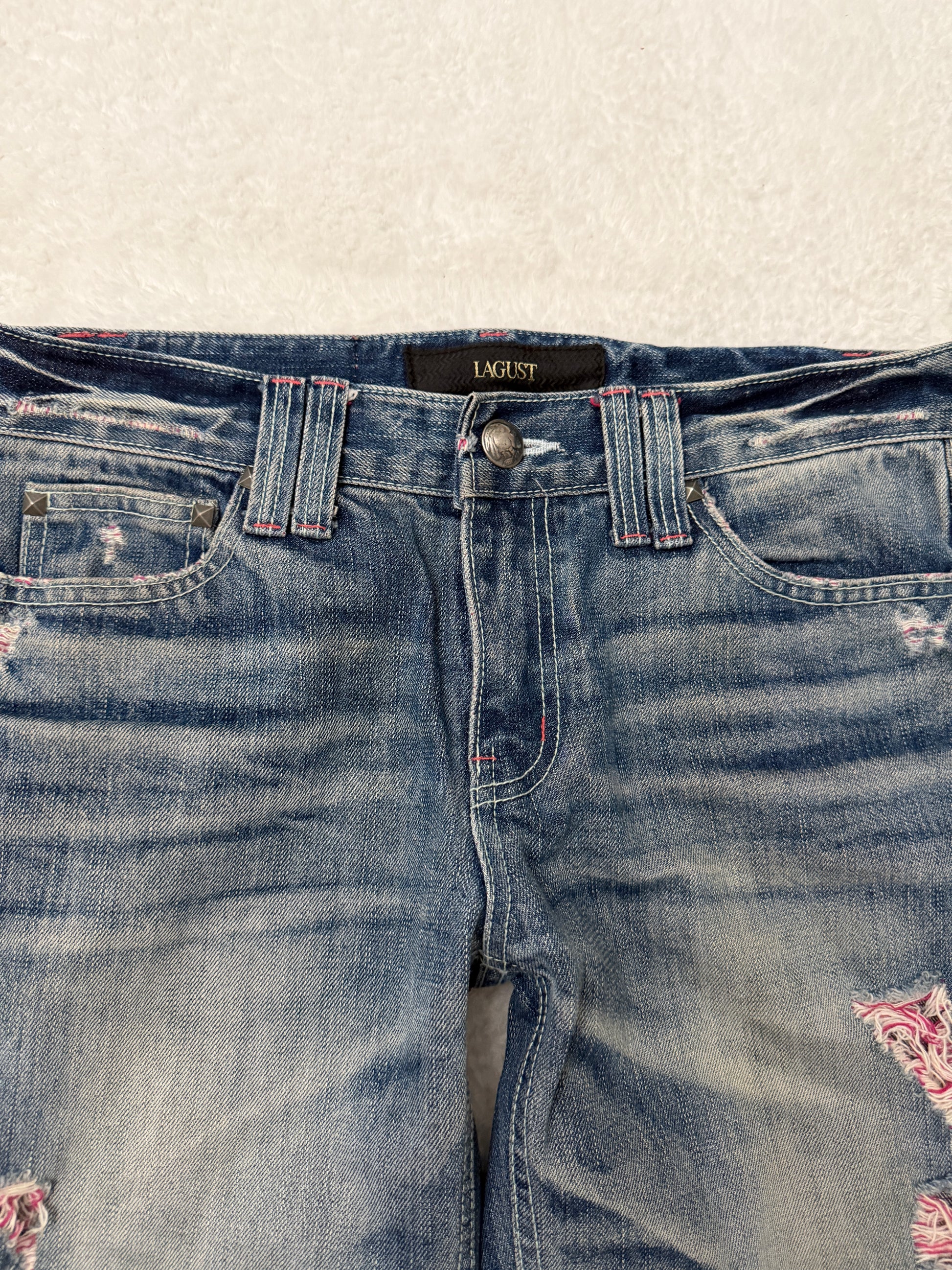 Lagust Studded Flamingo Bootcut Pants