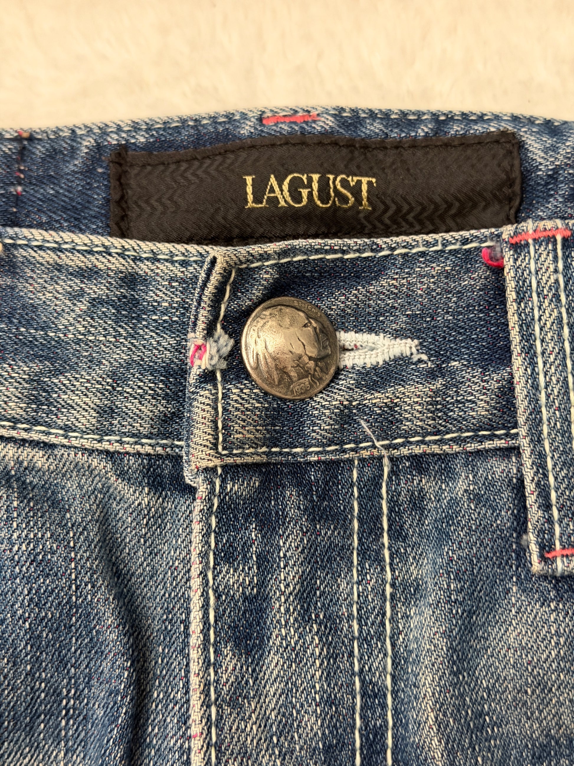 Lagust Studded Flamingo Bootcut Pants