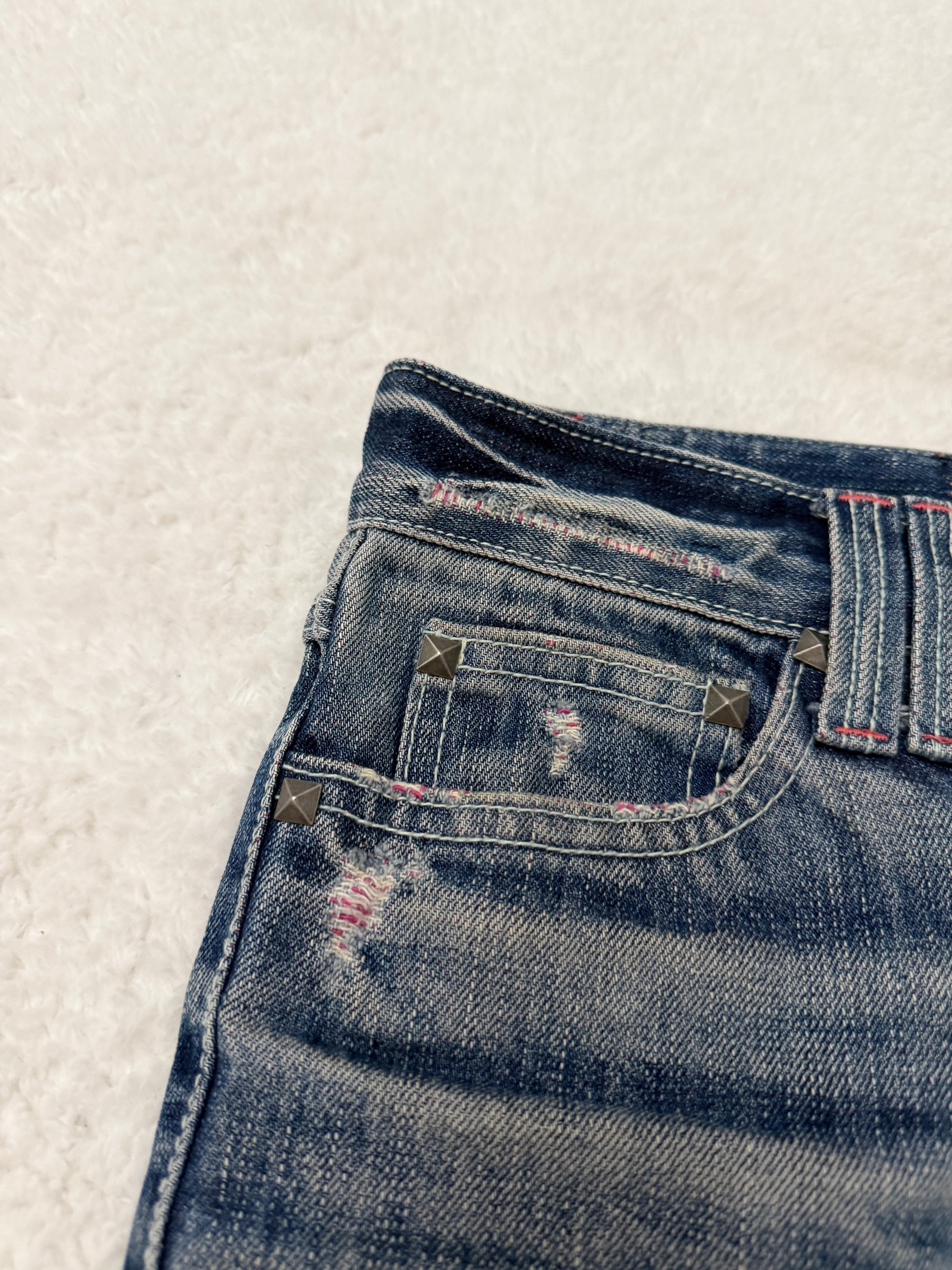 Lagust Studded Flamingo Bootcut Pants